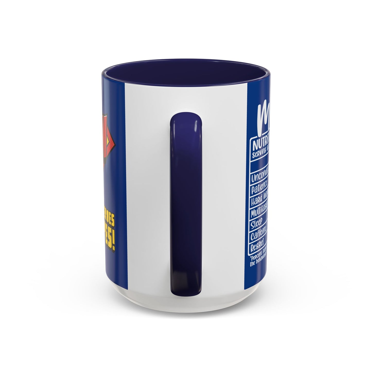 Super Mom Coffee Mug - Perfect for Mother’s Day, Birthday Gifts, Humor Mug, Coffee Lover’s Gift, Fun Mug for Moms