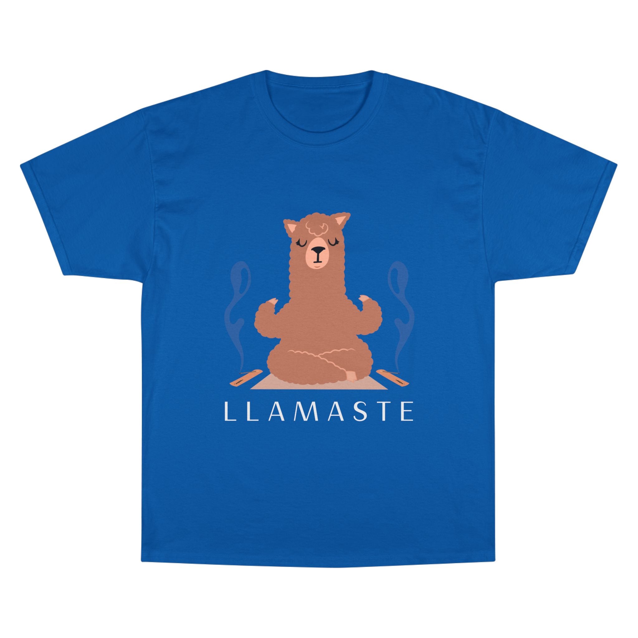 Llamaste Champion T-Shirt, Funny Yoga Tee,