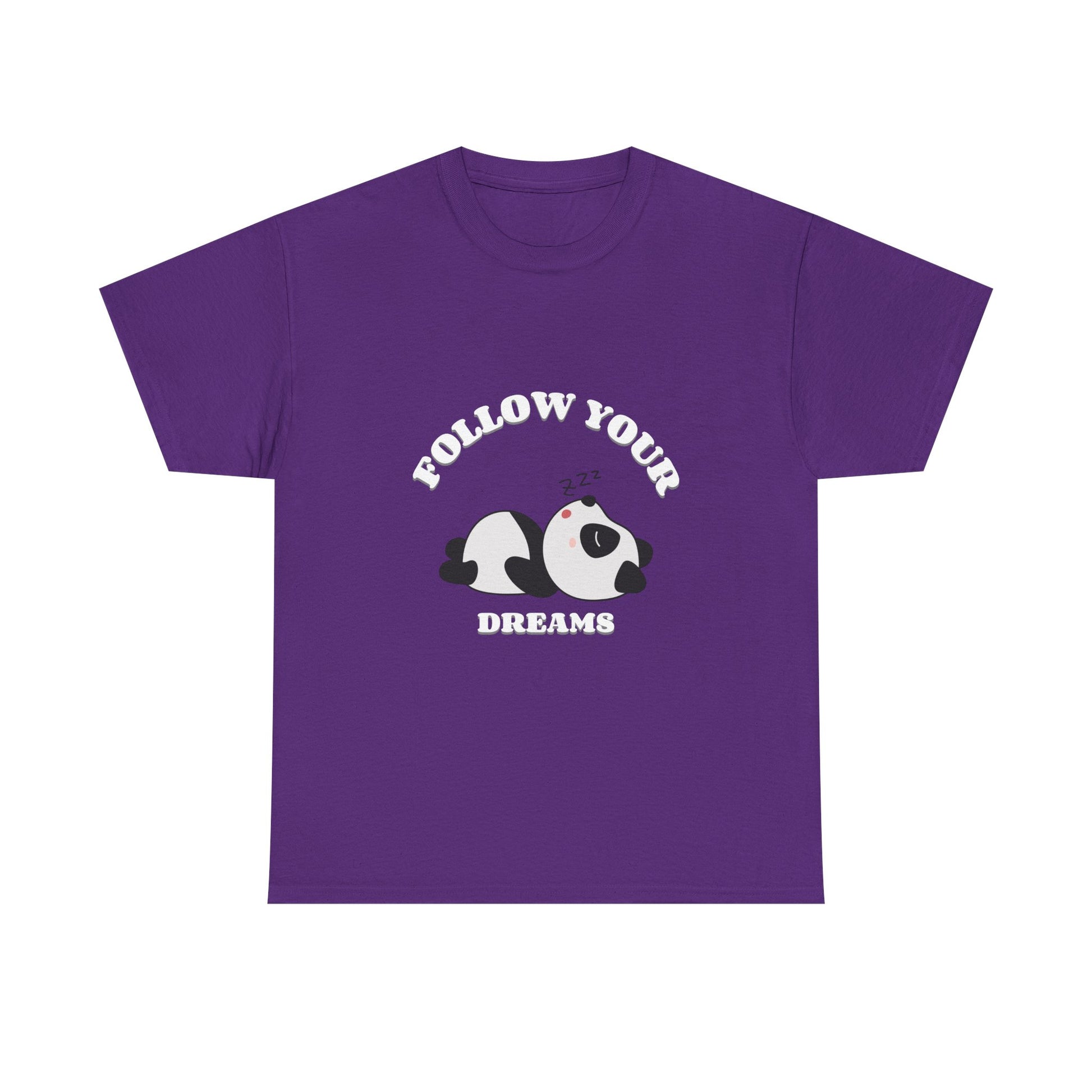Follow your Dreams T-Shirt, Lazy Days Unisex Heavy Cotton Tee