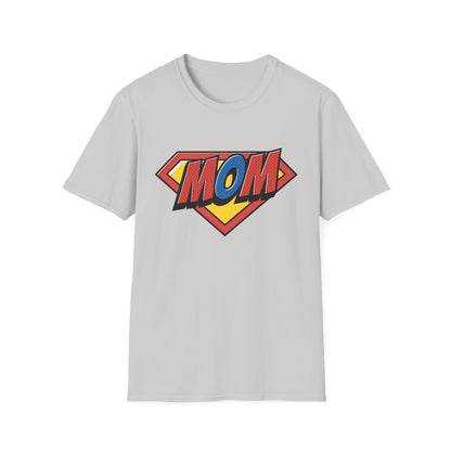 Super Mom Unisex Softstyle T-Shirt | Perfect Gift for Mother's Day