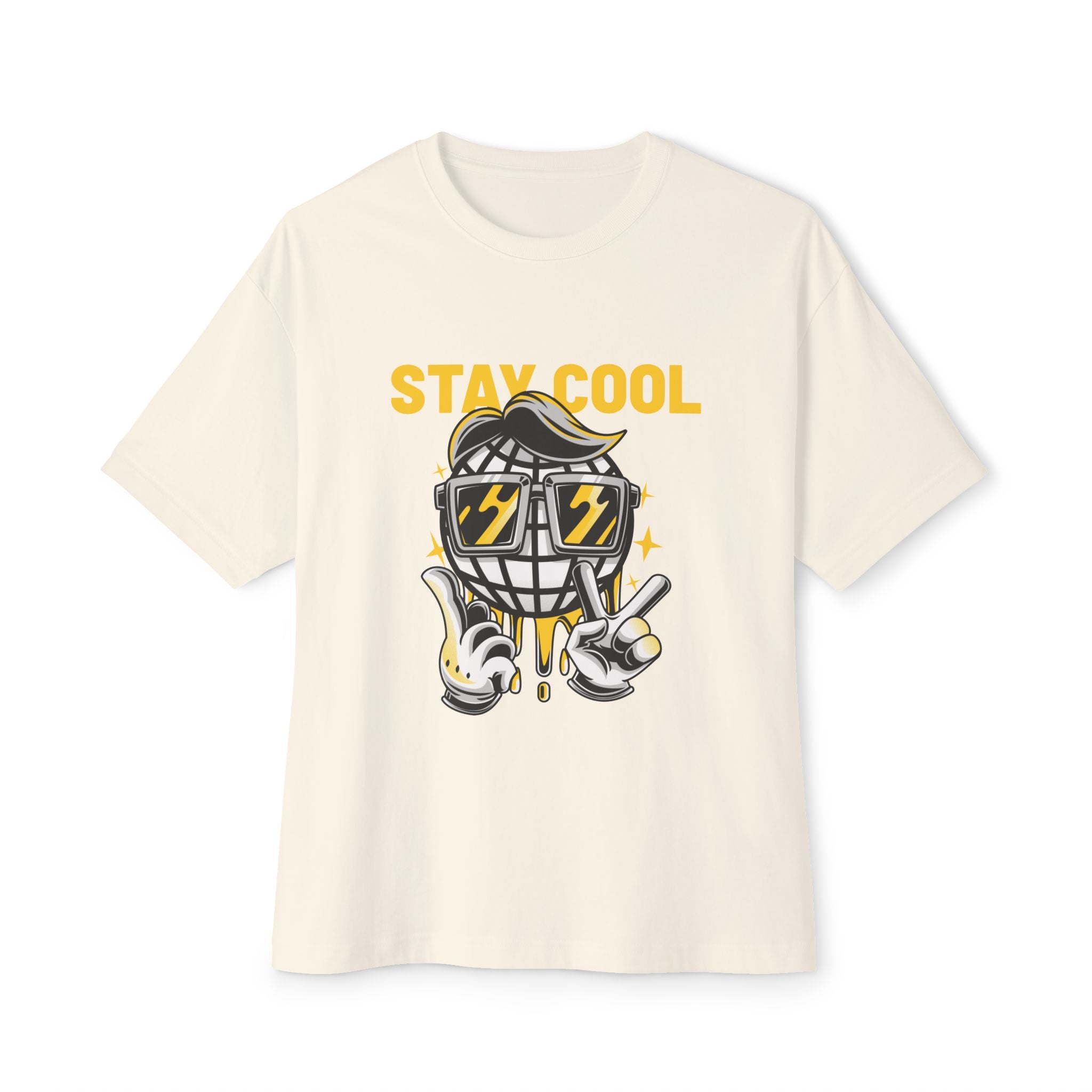 Retro Cartoon Oversized Tee