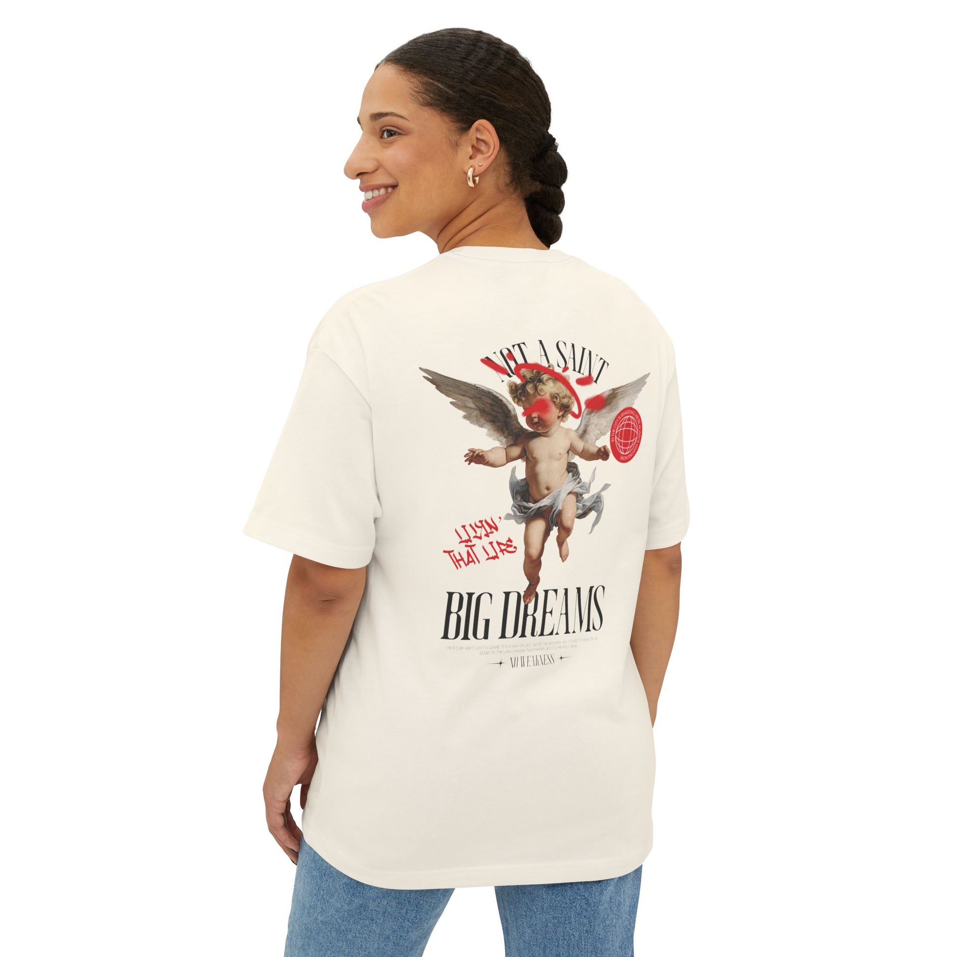 Graffiti Unisex Tee - Oversized Graphic T-Shirt