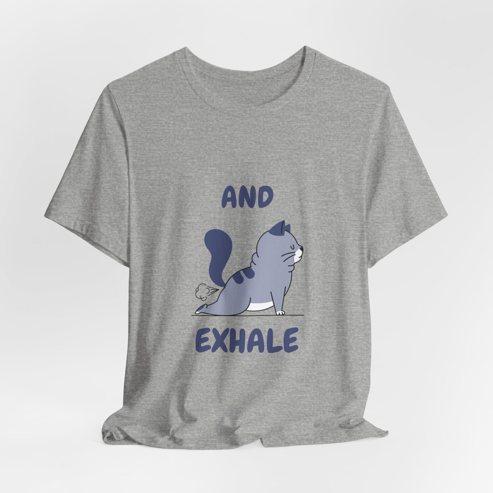 Funny Yoga and Meditation Tee Casual T-Shirt
