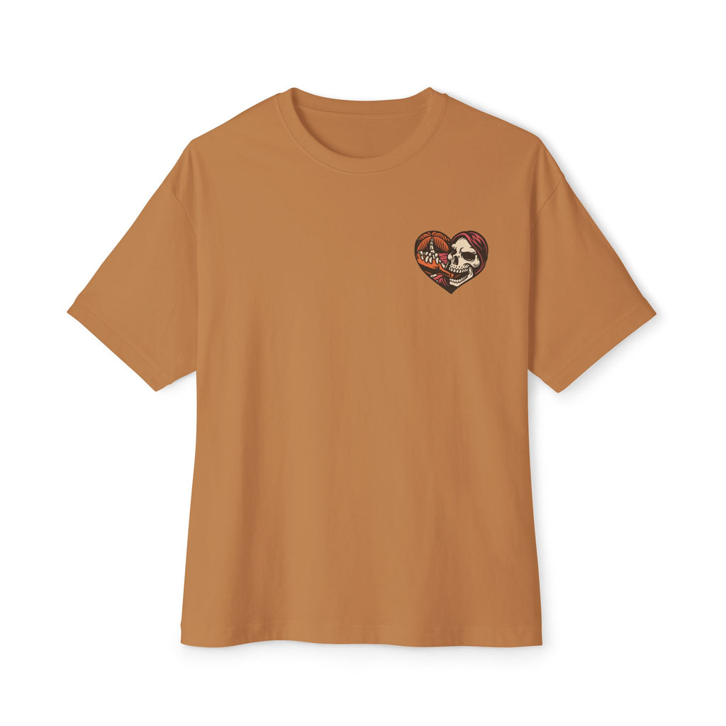 Skull Graphic Oversized Tee
