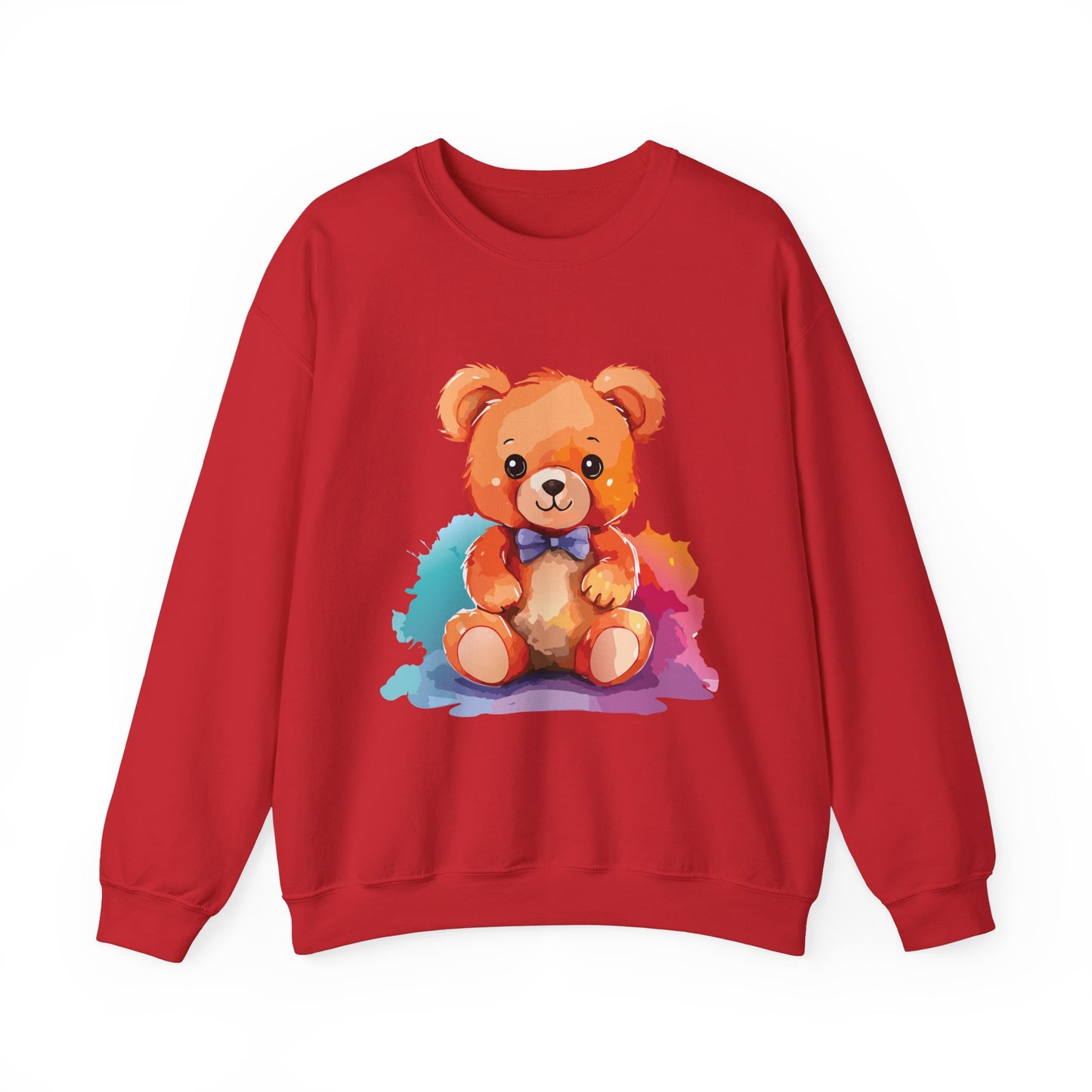 Cute bear printed Unisex Heavy Blend™ Crewneck Sweatshirt