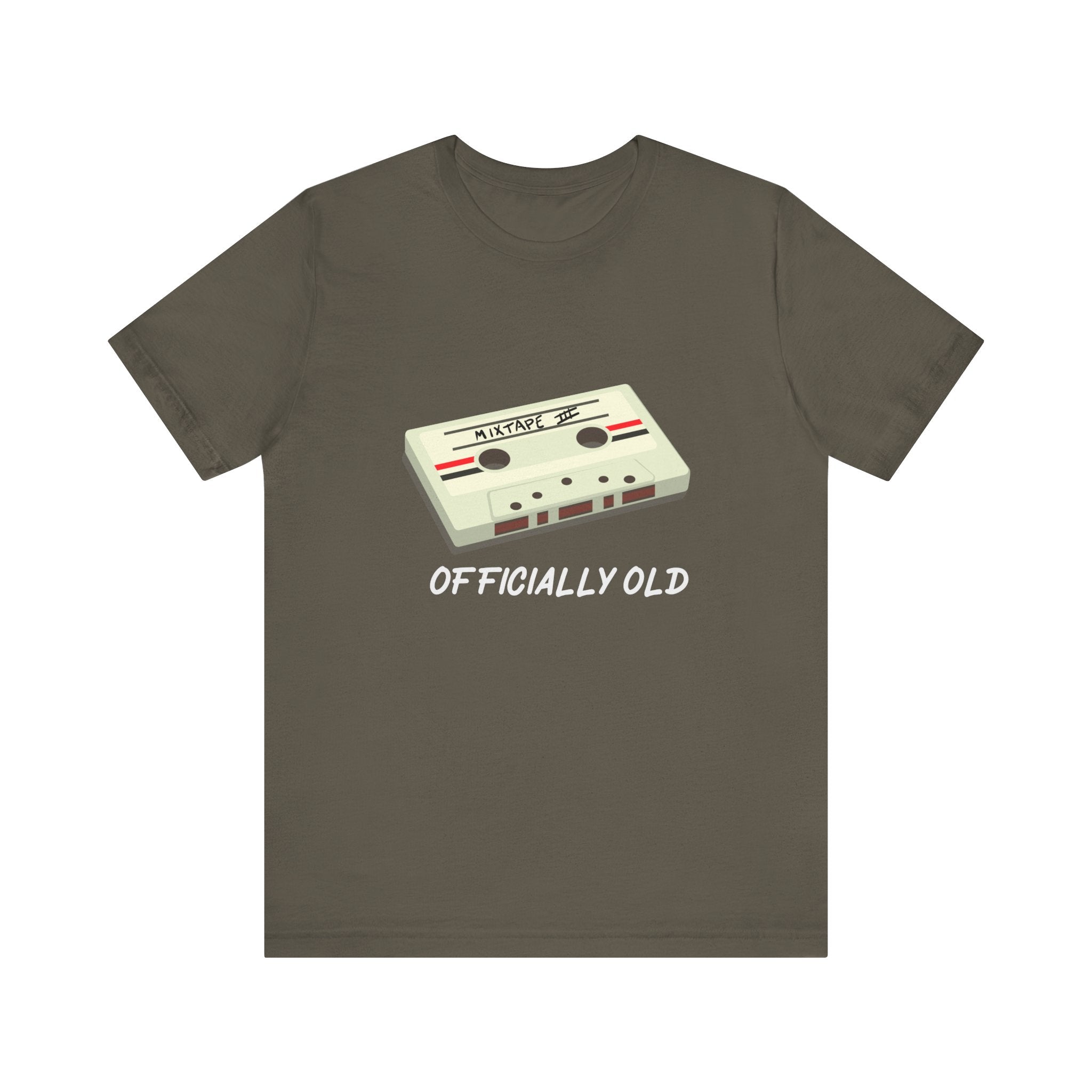 Officially Old Tee, Vintage Style T-Shirt