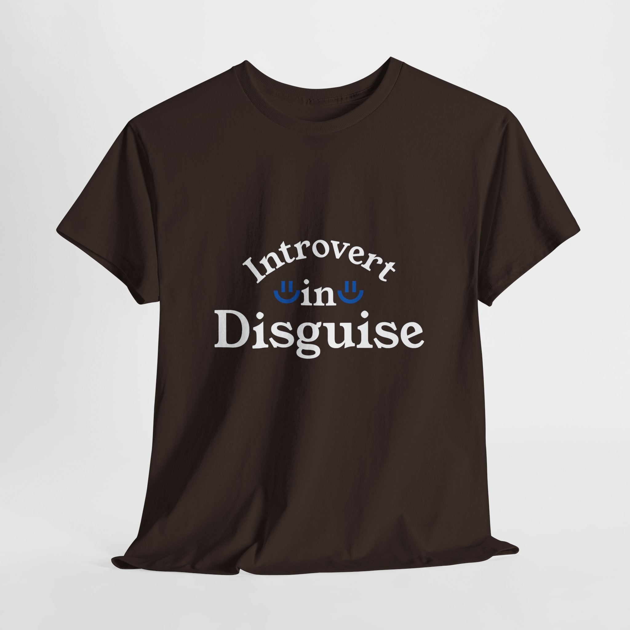 Introvert in Disguise Unisex Tee, Funny  Introverts T-Shirt