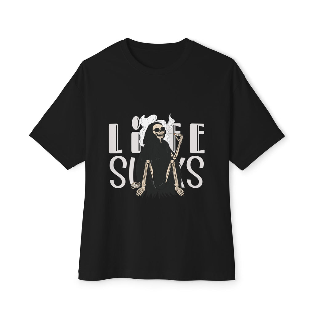 Life Sucks, Grim reaper Graphic Oversized Tee