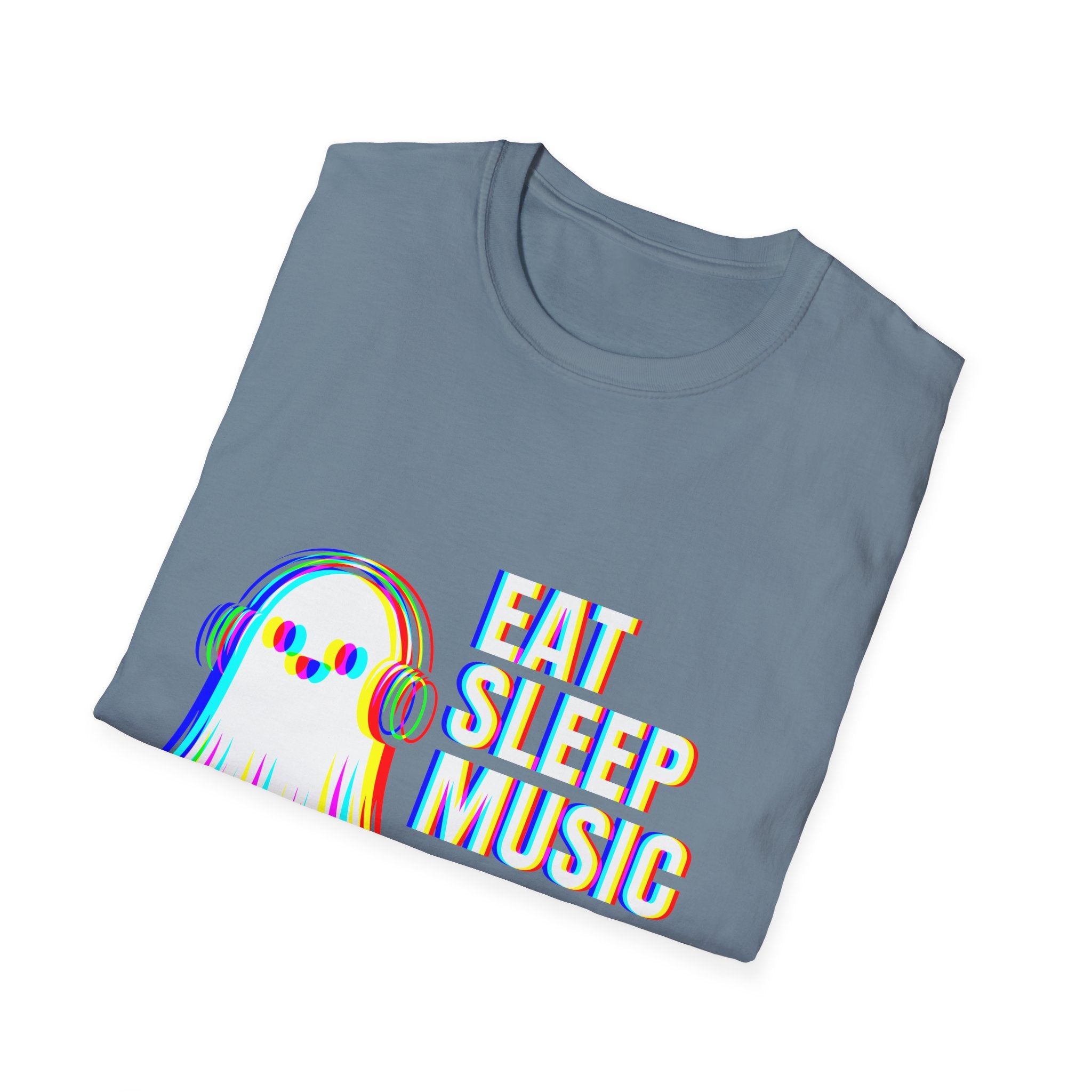 Eat Sleep Music Repeat EDM Unisex T-shirt