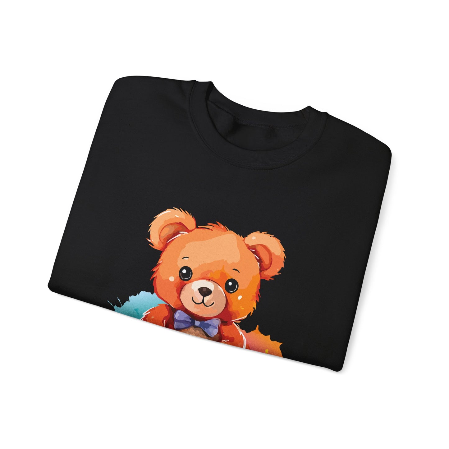 Cute bear printed Unisex Heavy Blend™ Crewneck Sweatshirt