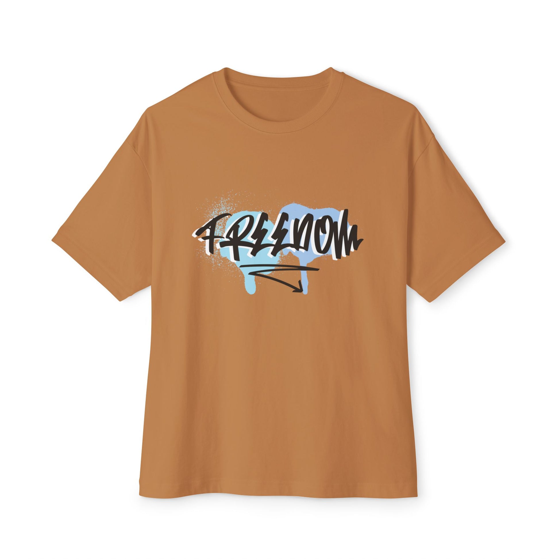 Freedom Graffiti Oversized Tee
