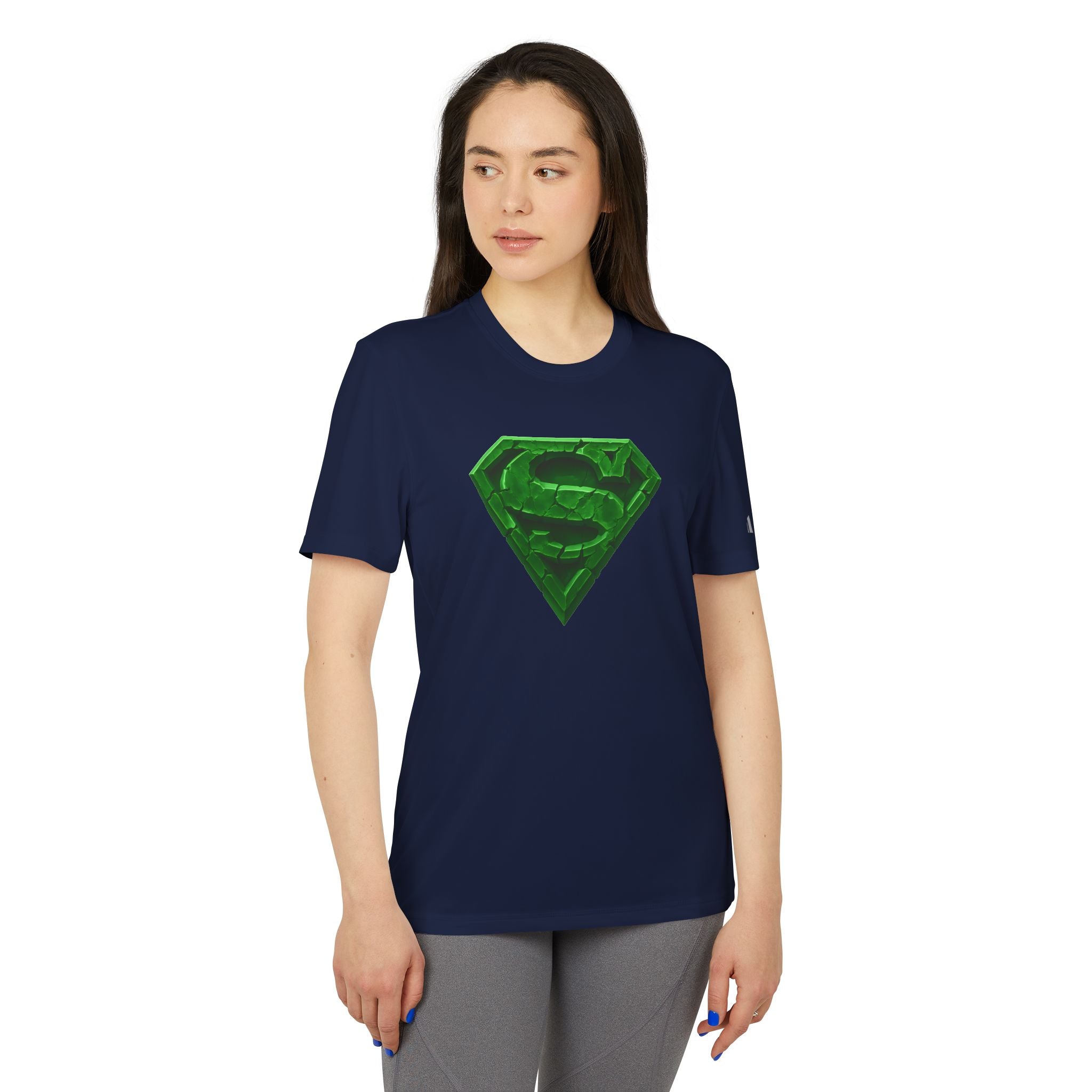 Superhero Sport T-Shirt, Unisex Athletic Adidas Tee