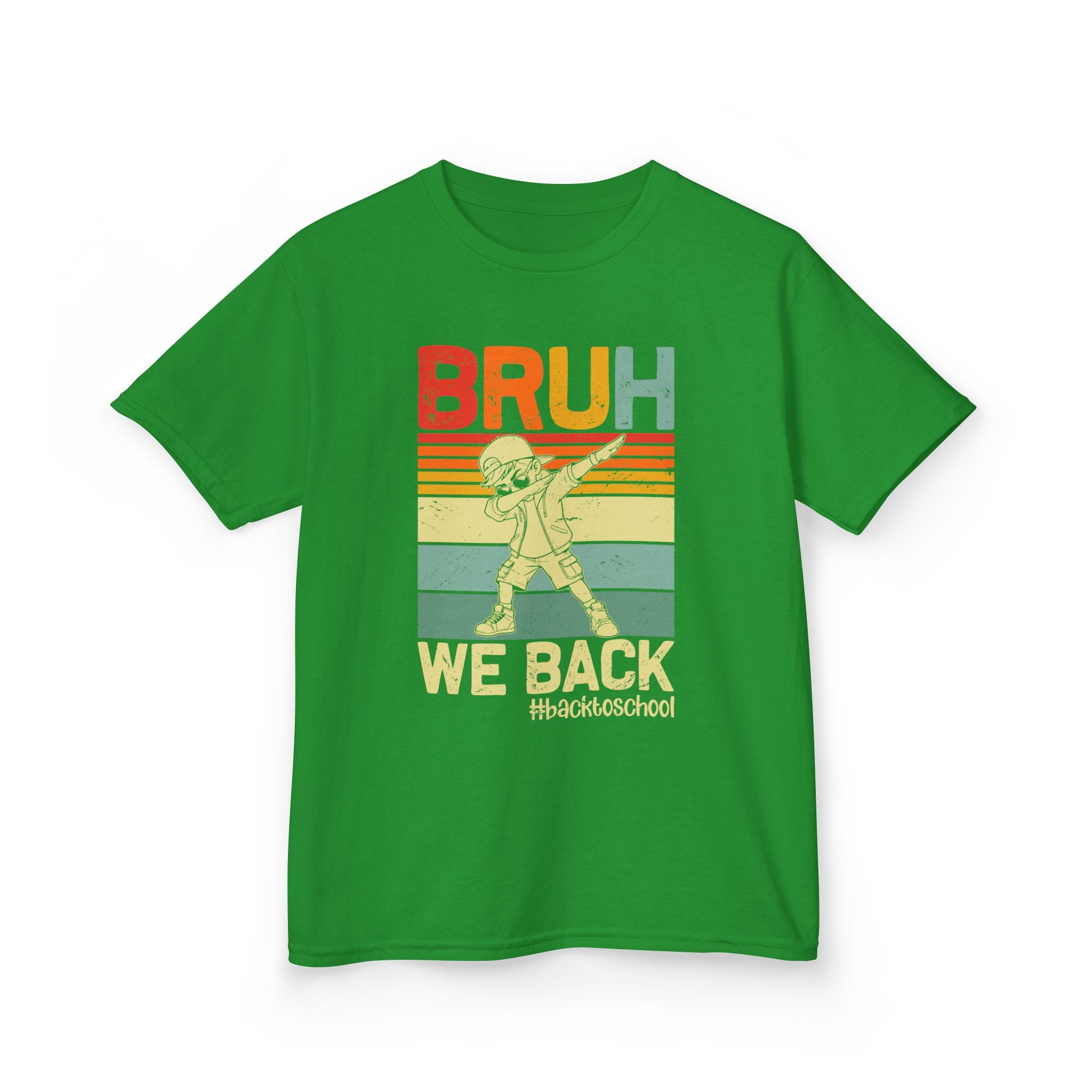 Kids Graphic Tee - Bruh We Back #BacktoSchool T-Shirt