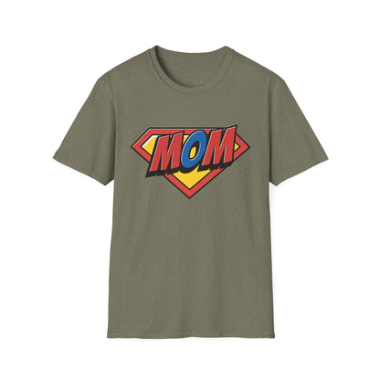 Super Mom Unisex Softstyle T-Shirt | Perfect Gift for Mother's Day