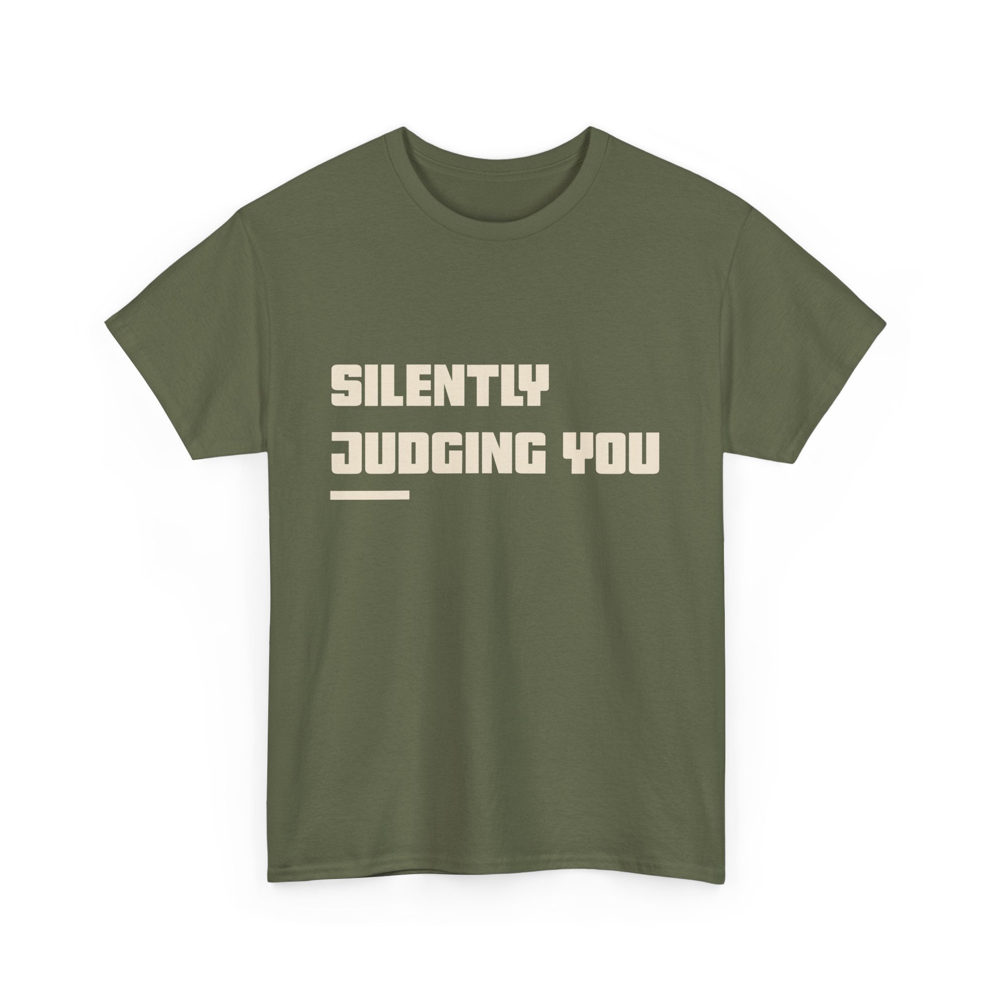 Silently Judging Unisex Tee Humorous T-shirt