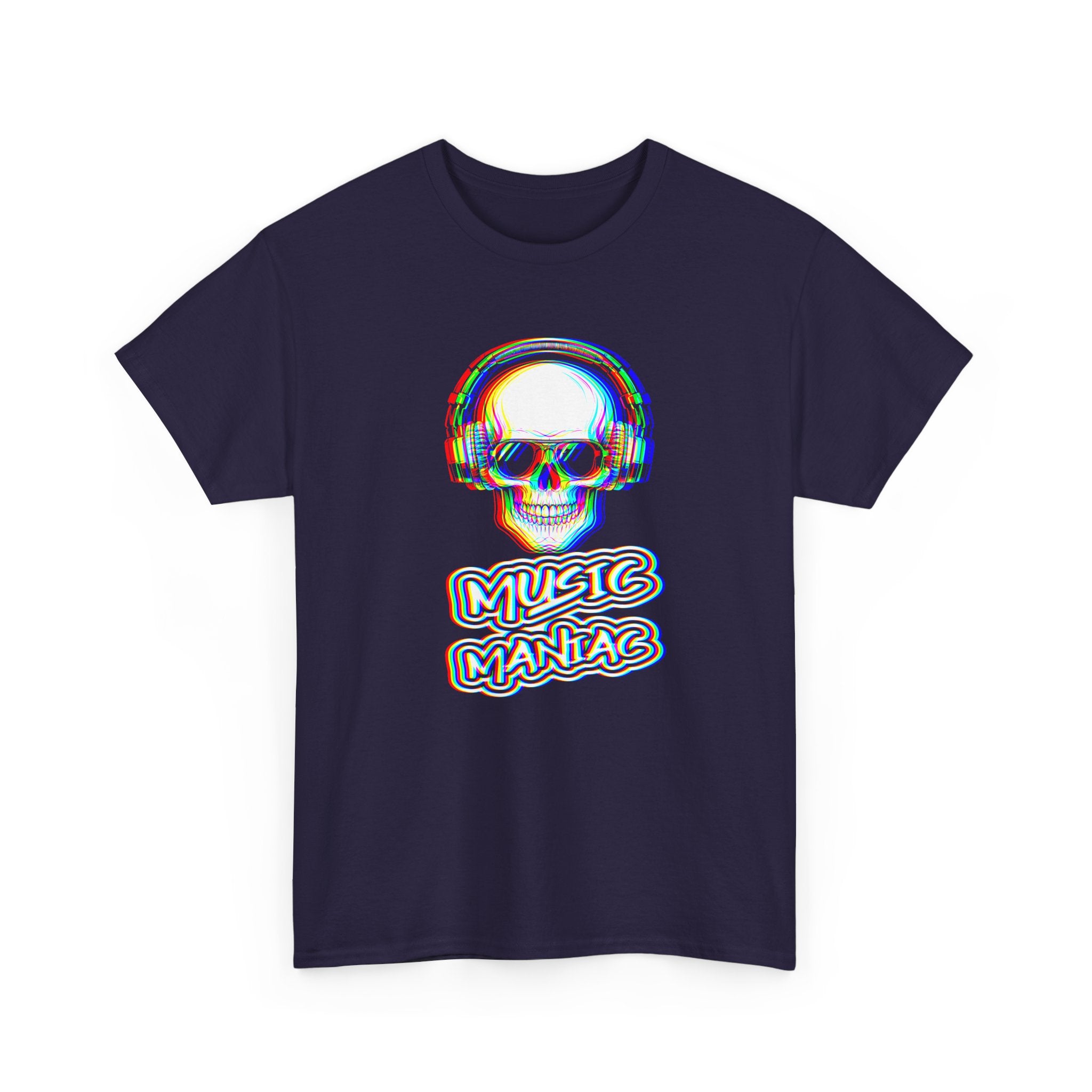 Music Maniac Skull Tee