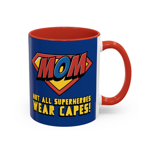 Super Mom Coffee Mug - Perfect for Mother’s Day, Birthday Gifts, Humor Mug, Coffee Lover’s Gift, Fun Mug for Moms