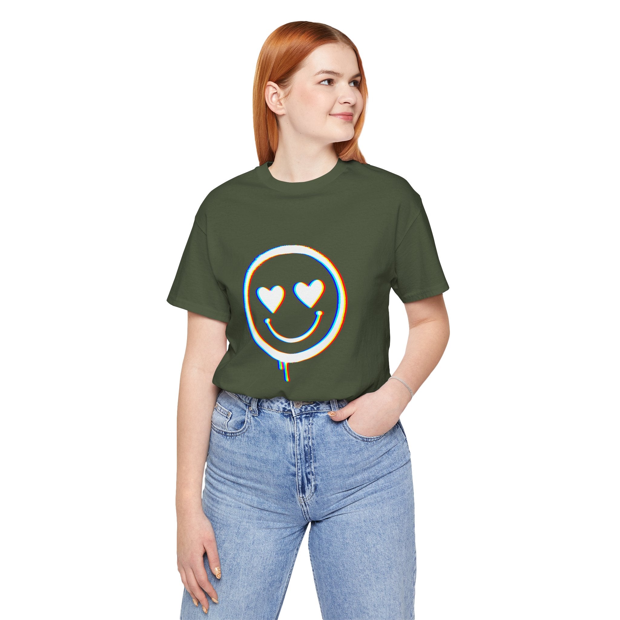 Heart Eyes Smiley T-Shirt