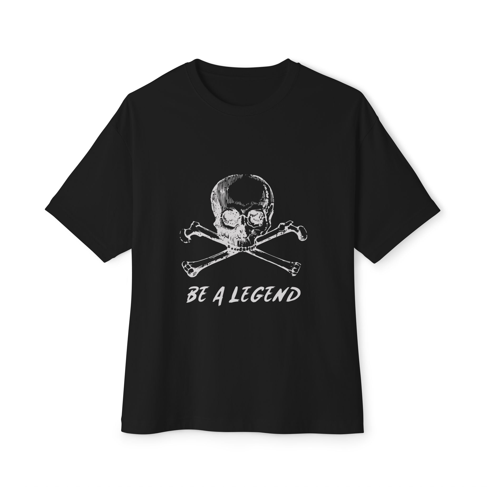 Oversized Graphic Tee - Be A Legend Design