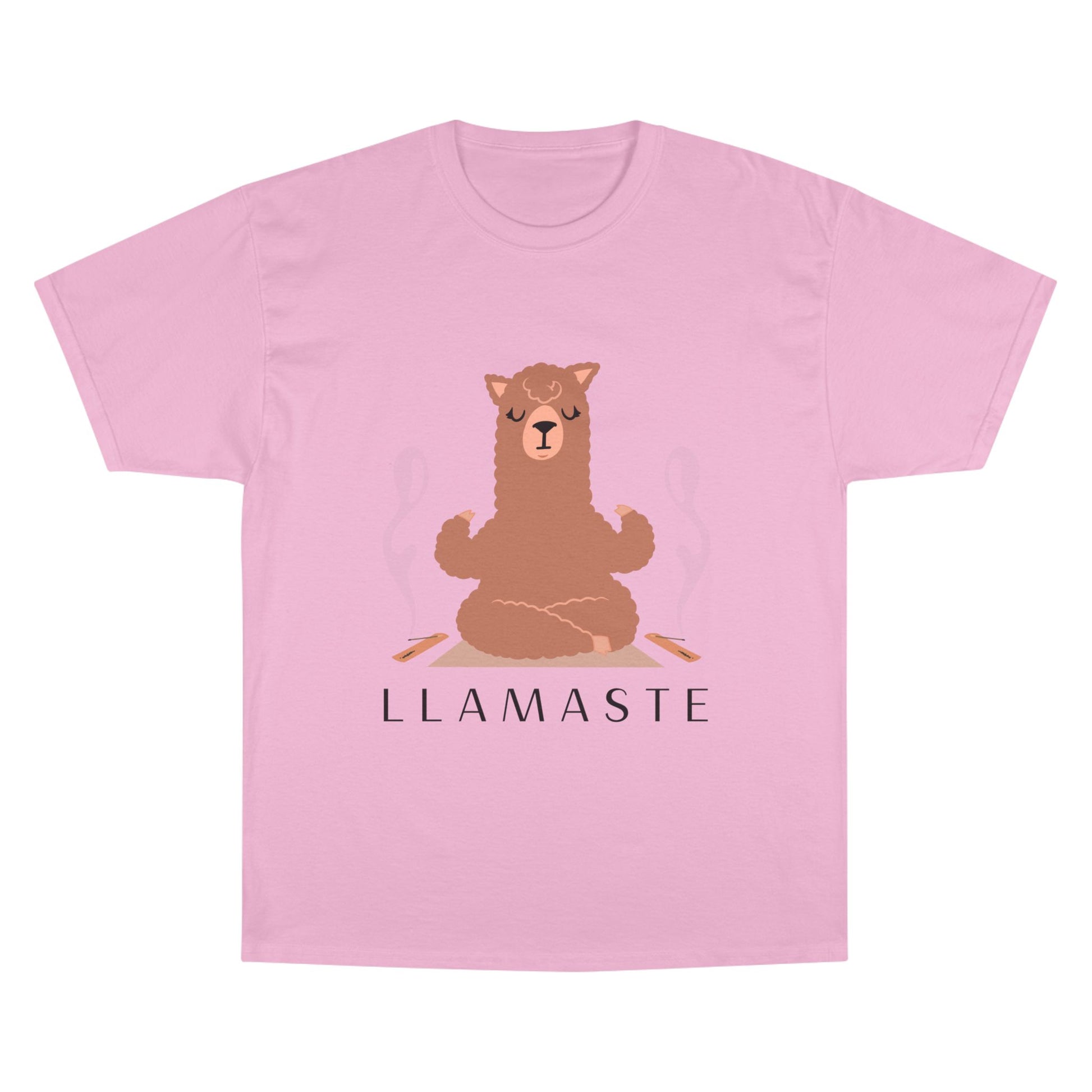 Llamaste Champion T-Shirt, Funny Yoga Tee,