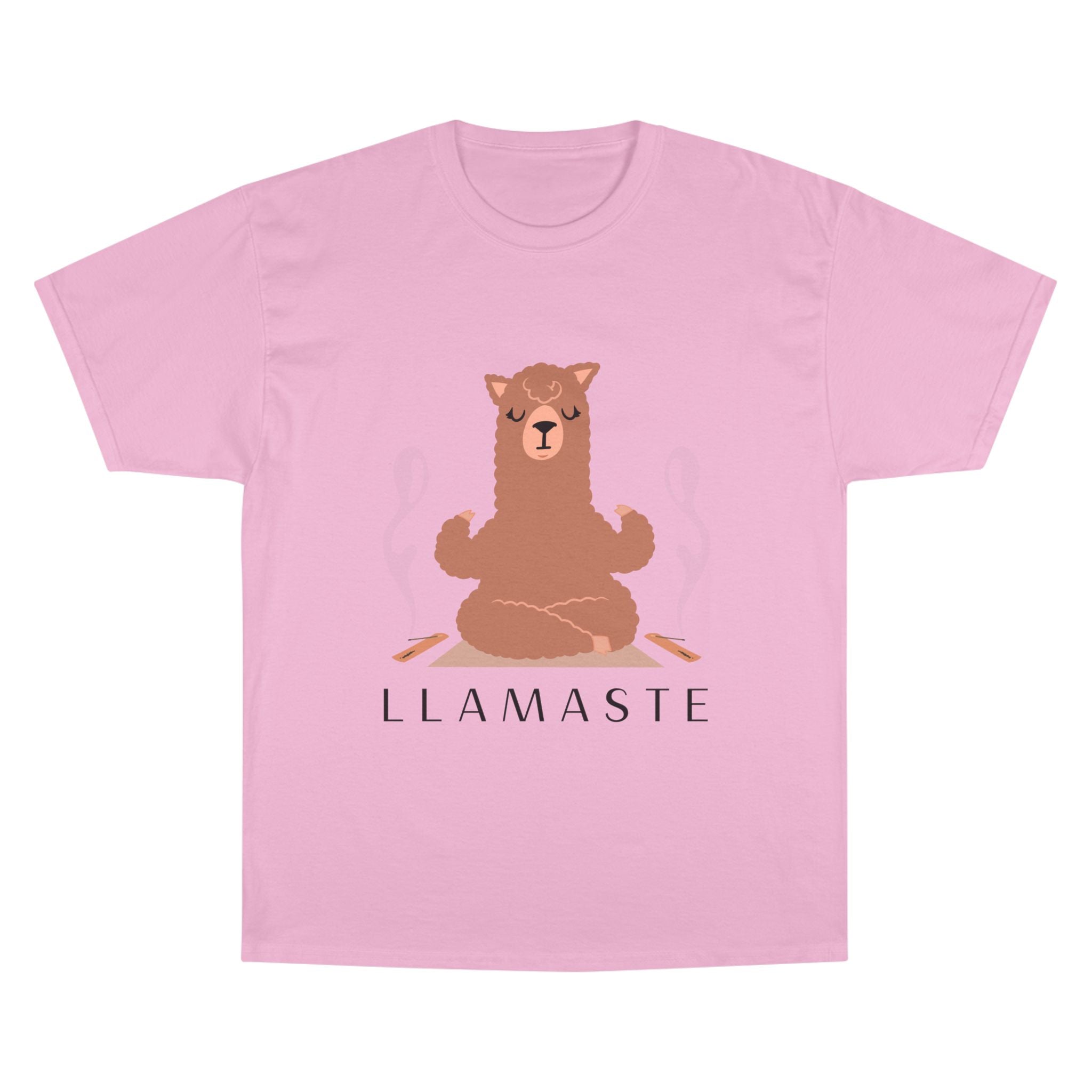 Llamaste Champion T-Shirt, Funny Yoga Tee,