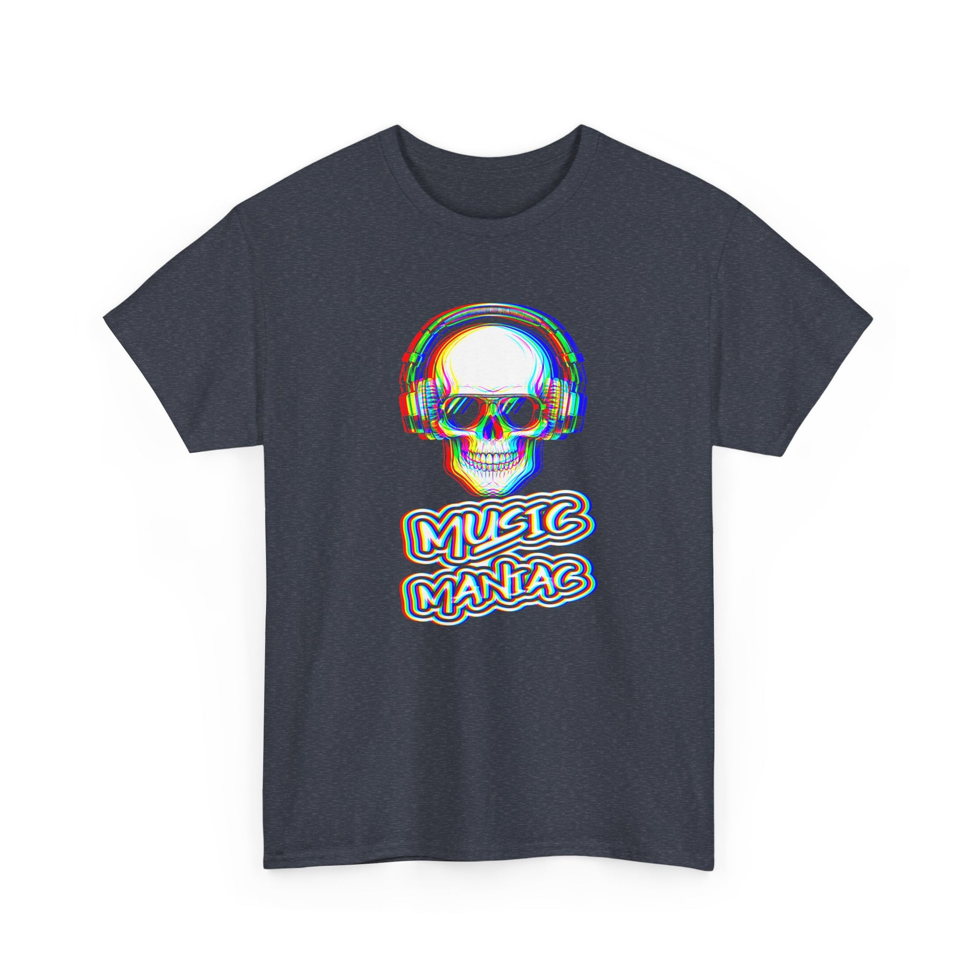 Music Maniac Skull Tee