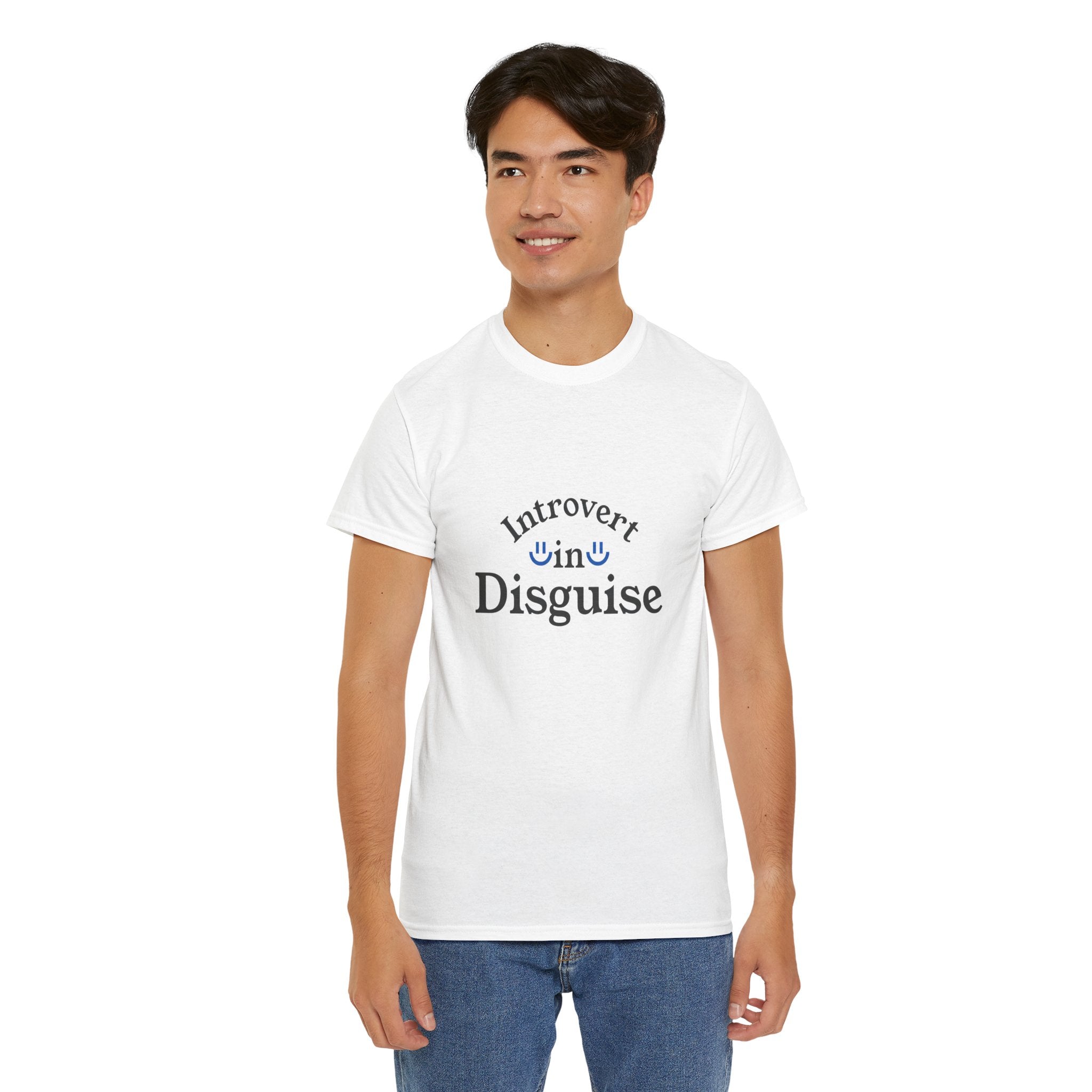 Introvert in Disguise Unisex Tee, Funny  Introverts T-Shirt