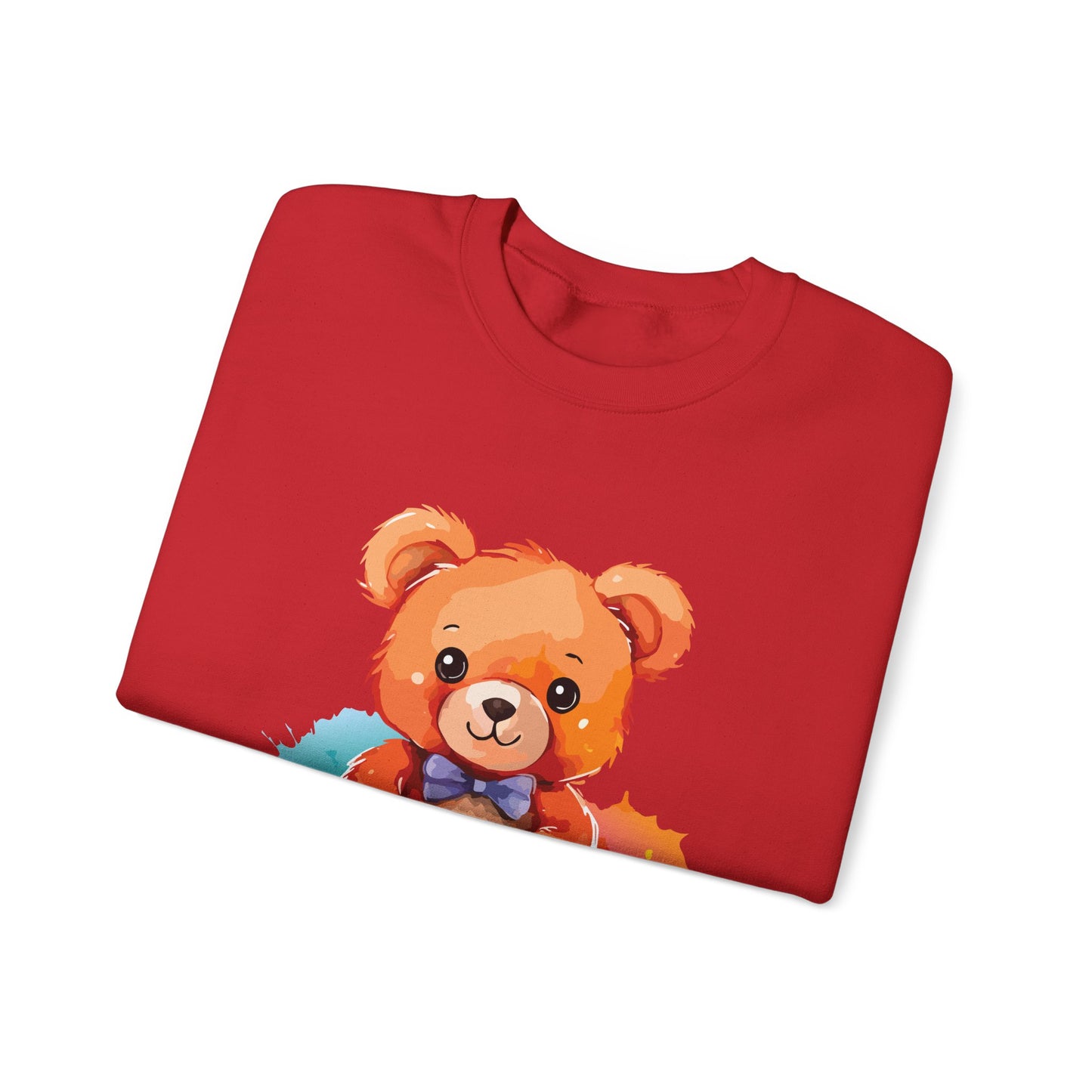 Cute bear printed Unisex Heavy Blend™ Crewneck Sweatshirt