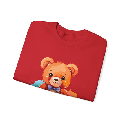 Cute bear printed Unisex Heavy Blend™ Crewneck Sweatshirt