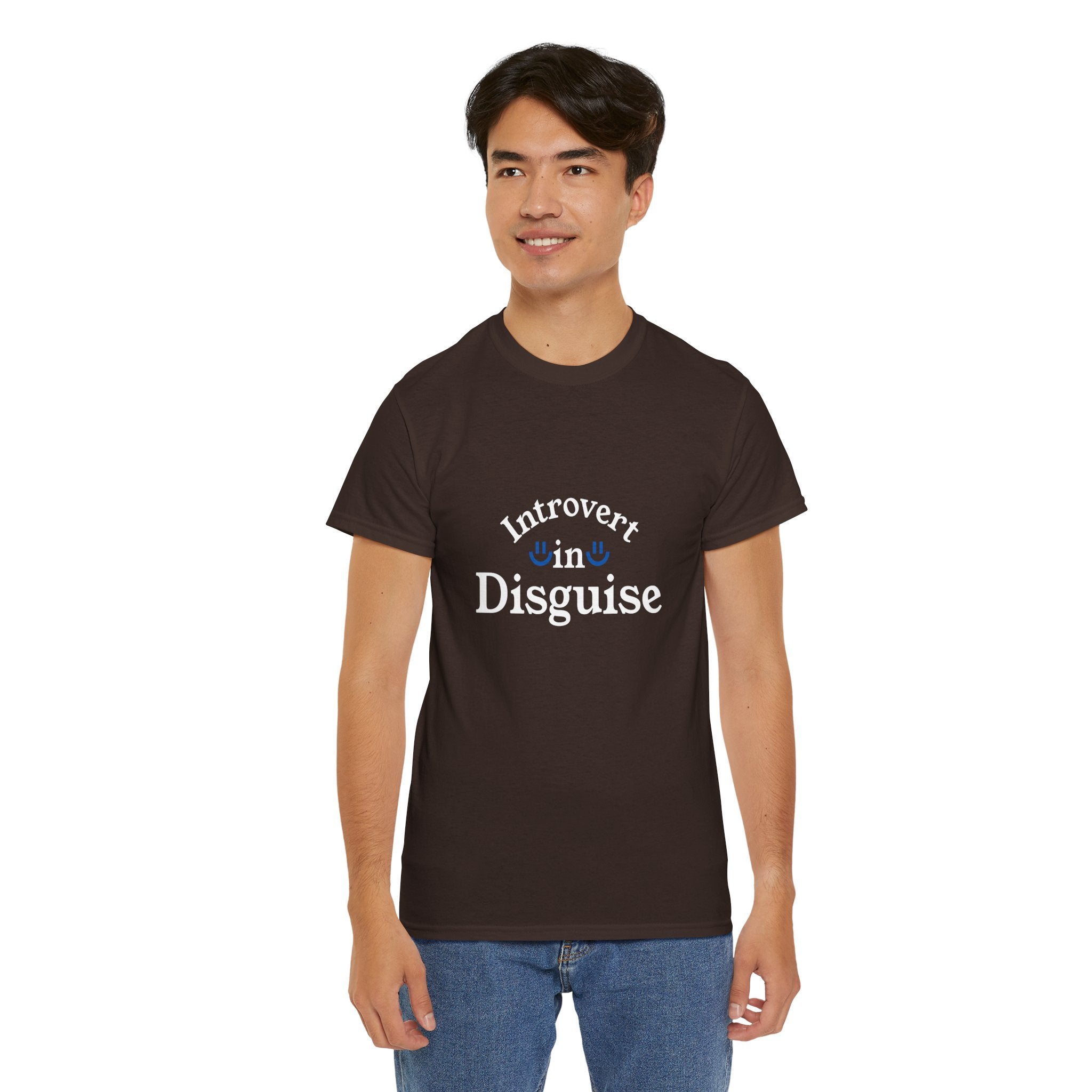 Introvert in Disguise Unisex Tee, Funny  Introverts T-Shirt