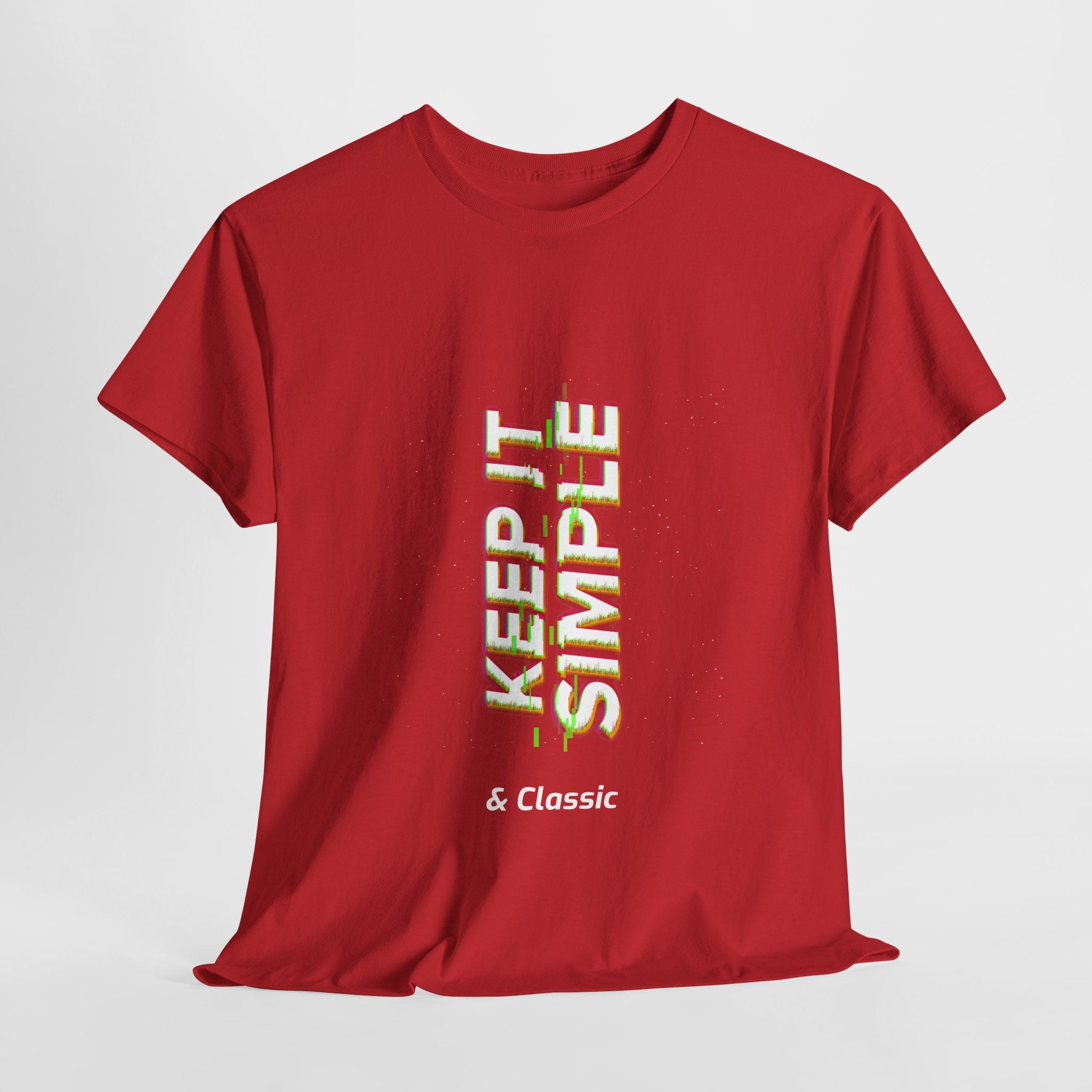 Keep It Simple & Classic: Unisex Heavy Cotton Tee, Casual T-Shirt
