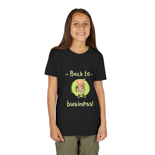 Back to Business kids T-Shirt Unisex Heavy Cotton Tee