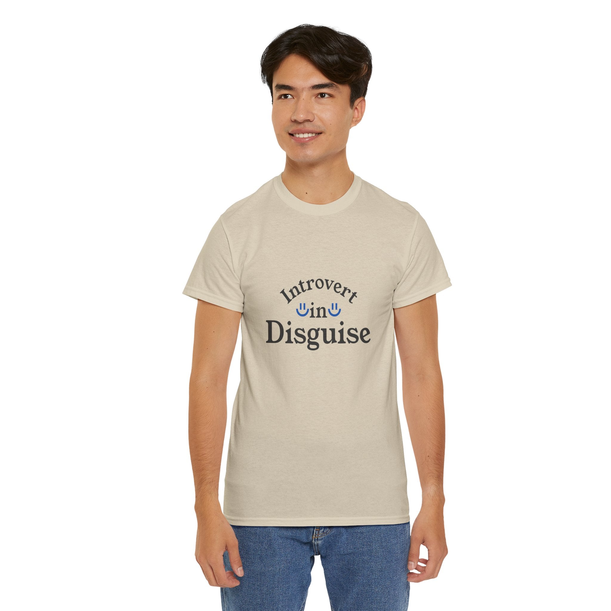 Introvert in Disguise Unisex Tee, Funny  Introverts T-Shirt