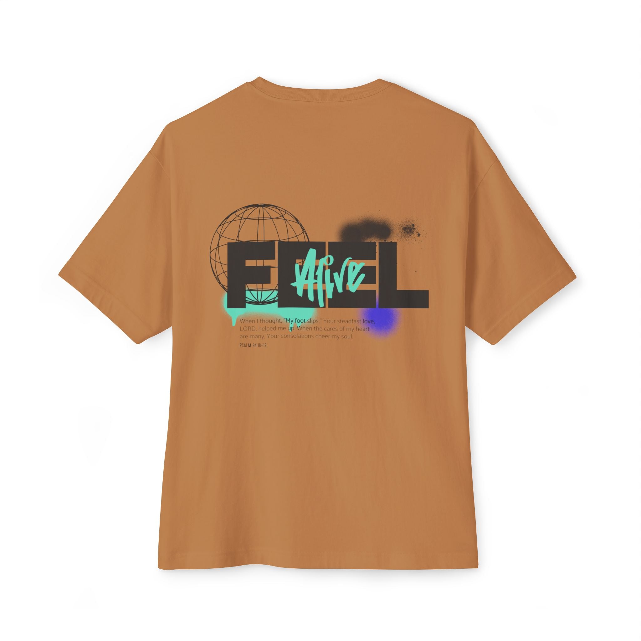 Graffiti style Oversized Tee