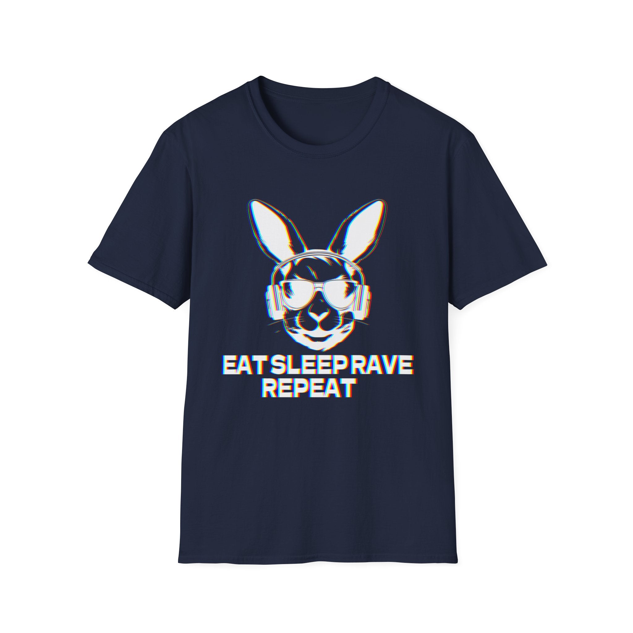 Eat Sleep Rave Repeat Rave EDM Tshirt