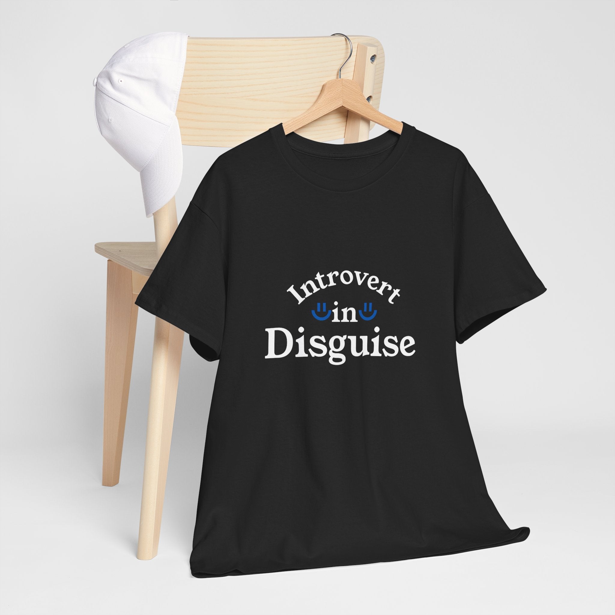 Introvert in Disguise Unisex Tee, Funny  Introverts T-Shirt