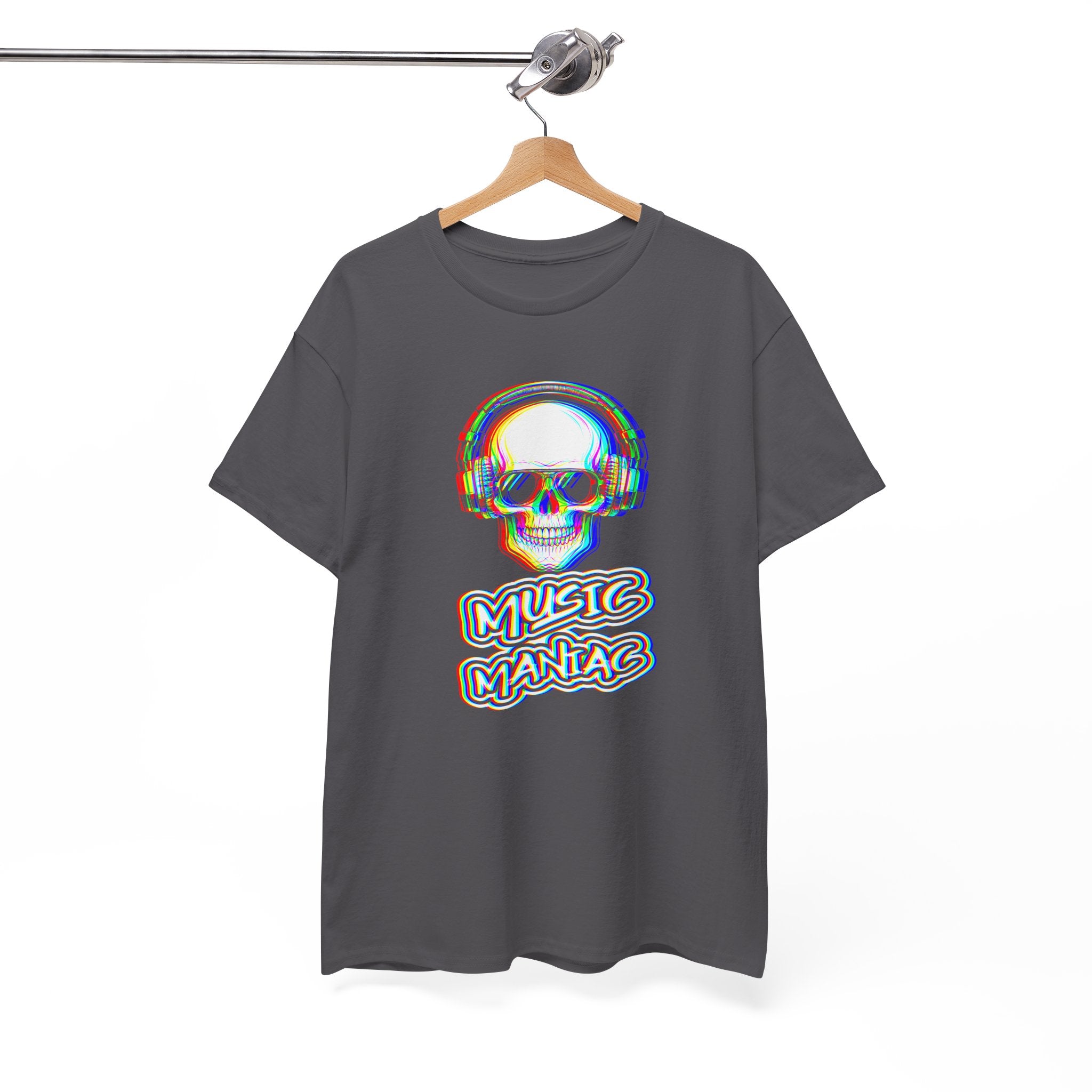 Music Maniac Skull Tee