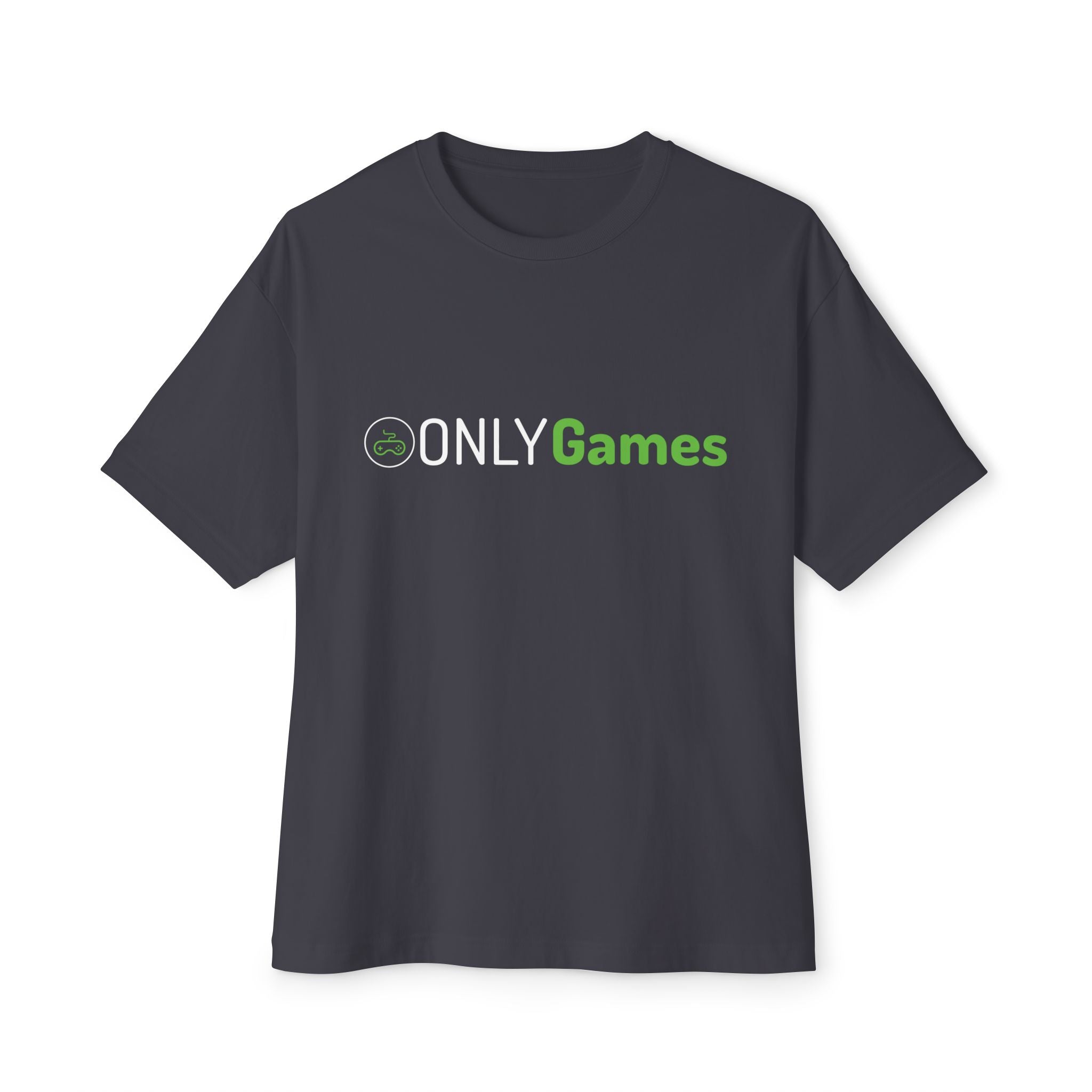 Gaming Unisex Oversized T-shirt - Only Games Design
