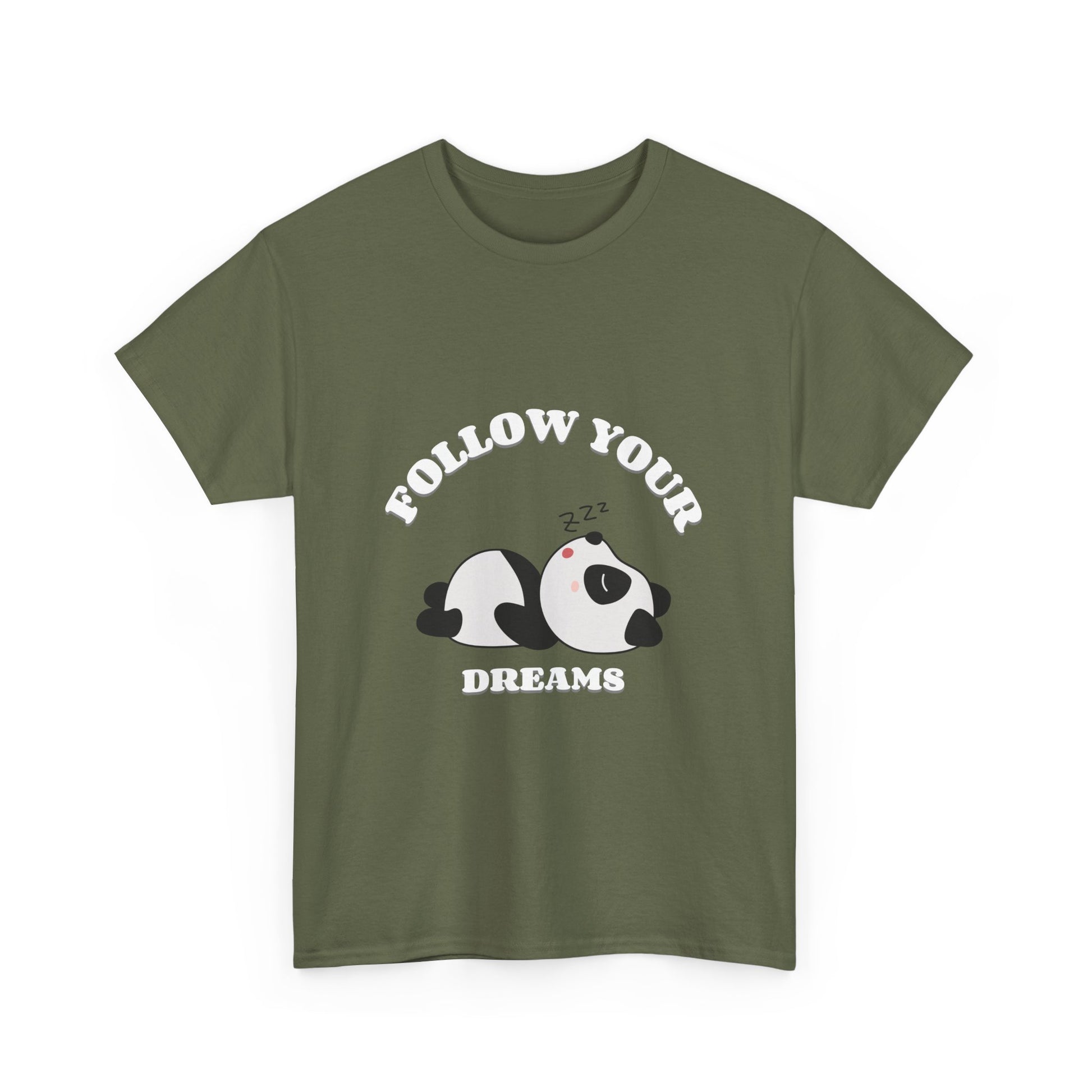Follow your Dreams T-Shirt, Lazy Days Unisex Heavy Cotton Tee
