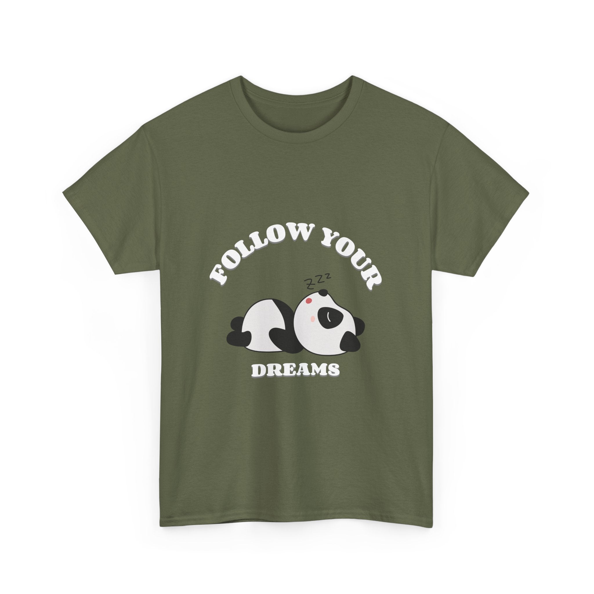 Follow your Dreams T-Shirt, Lazy Days Unisex Heavy Cotton Tee