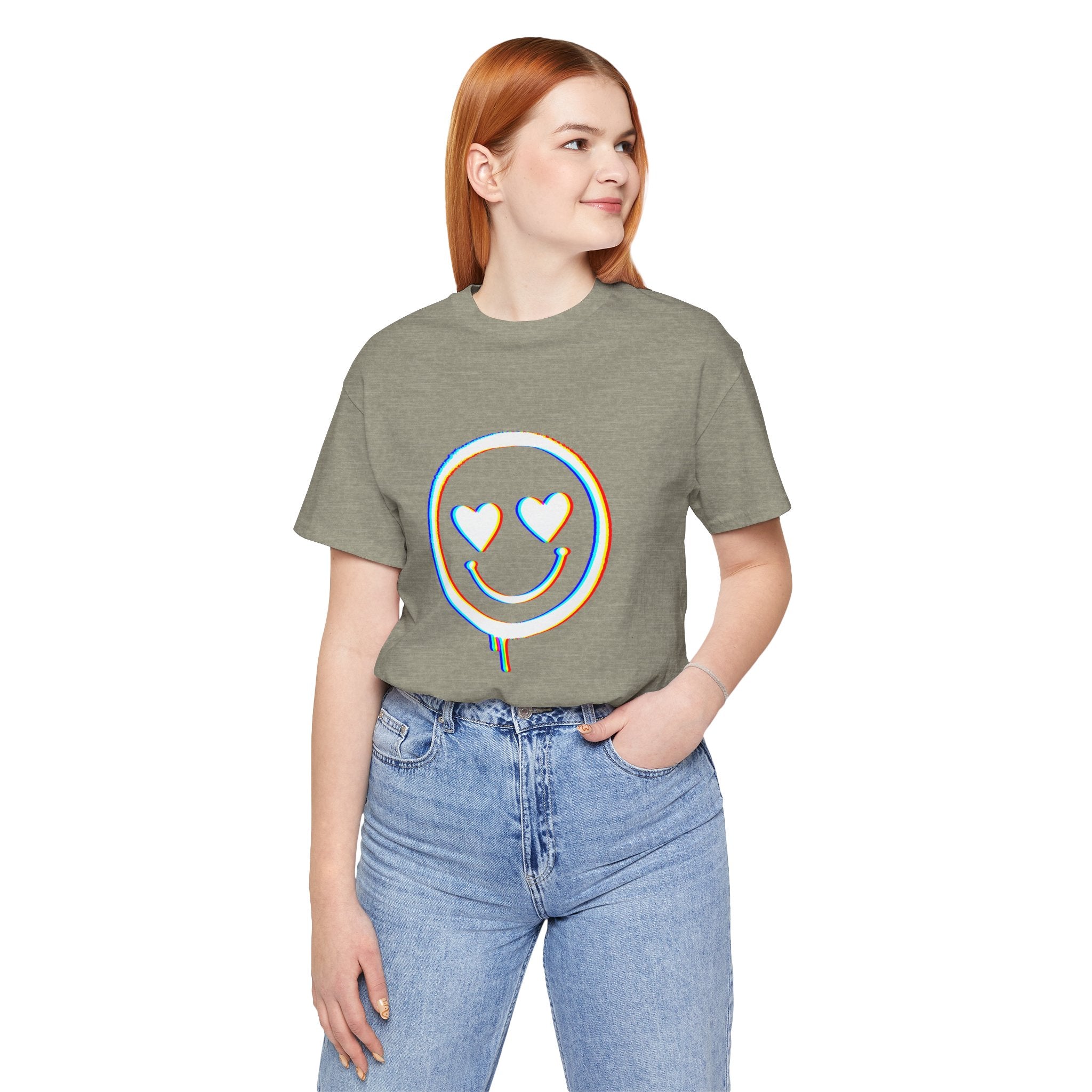 Heart Eyes Smiley T-Shirt