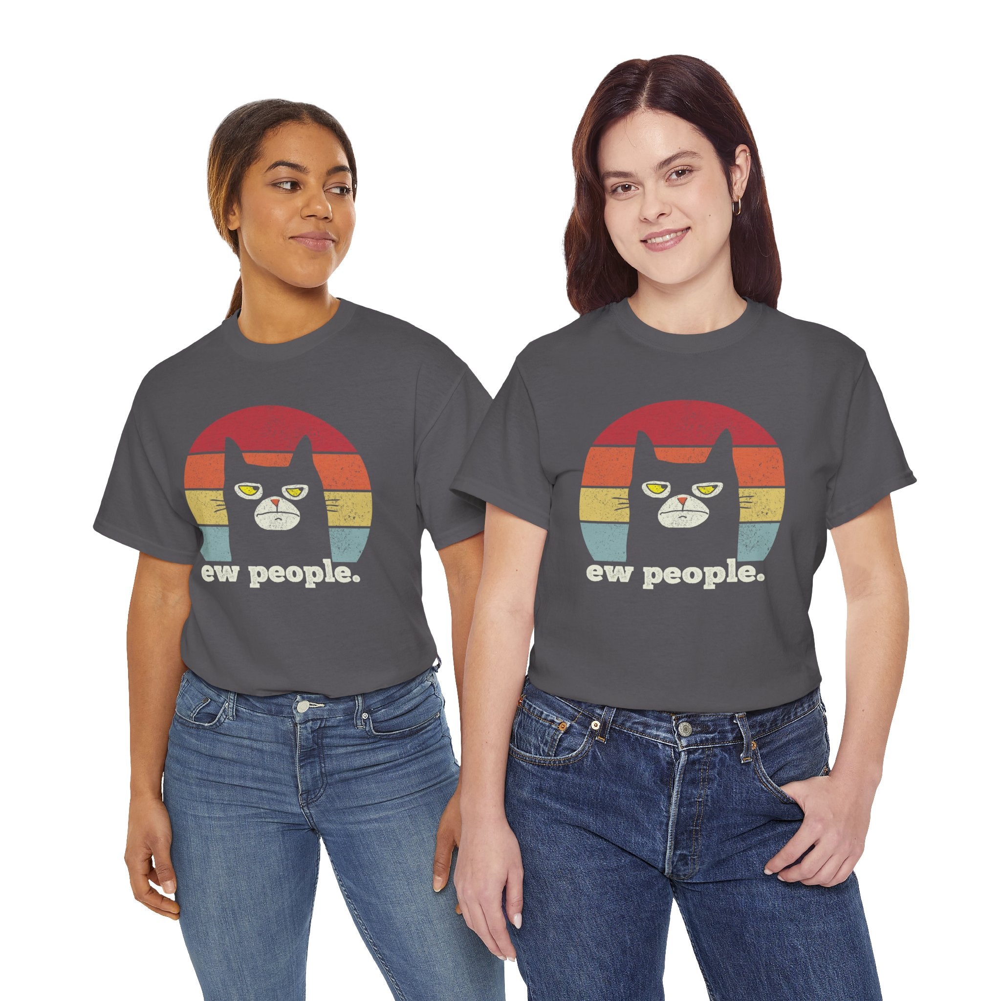 Ew People Graphic T-Shirt, for Introverts
