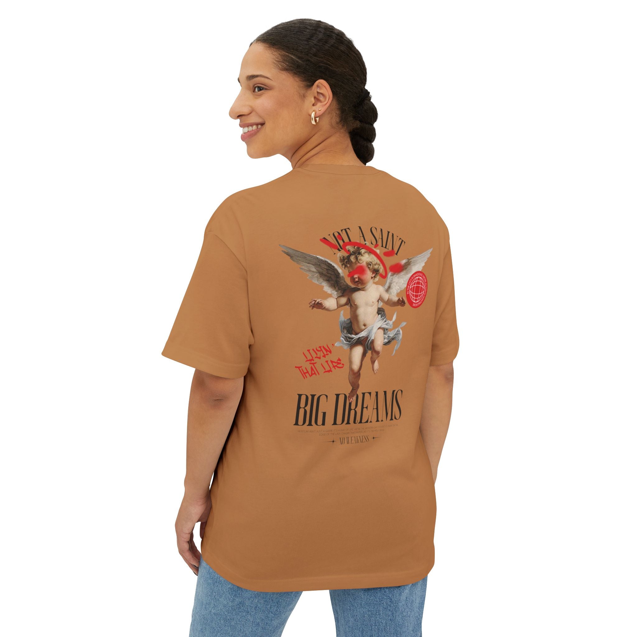 Graffiti Unisex Tee - Oversized Graphic T-Shirt