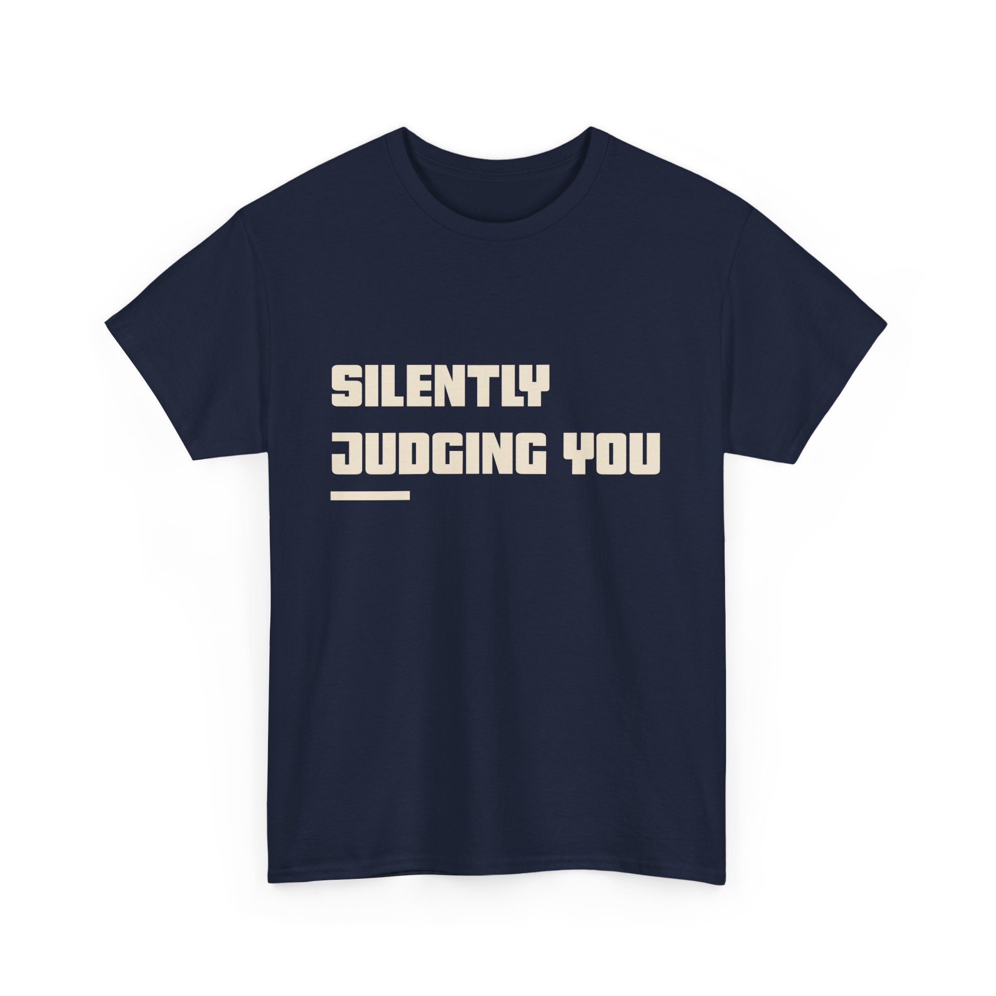 Silently Judging Unisex Tee Humorous T-shirt
