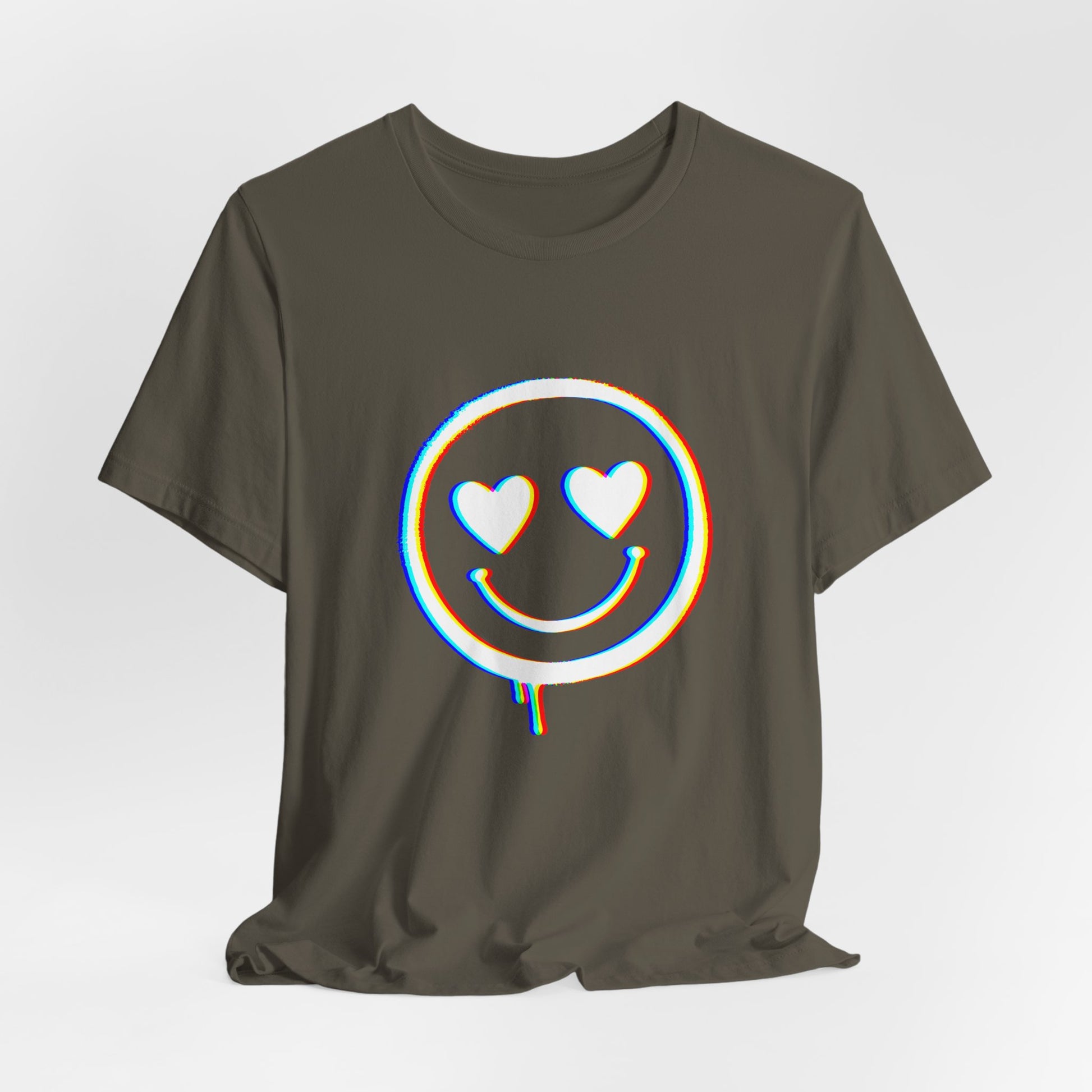 Heart Eyes Smiley T-Shirt