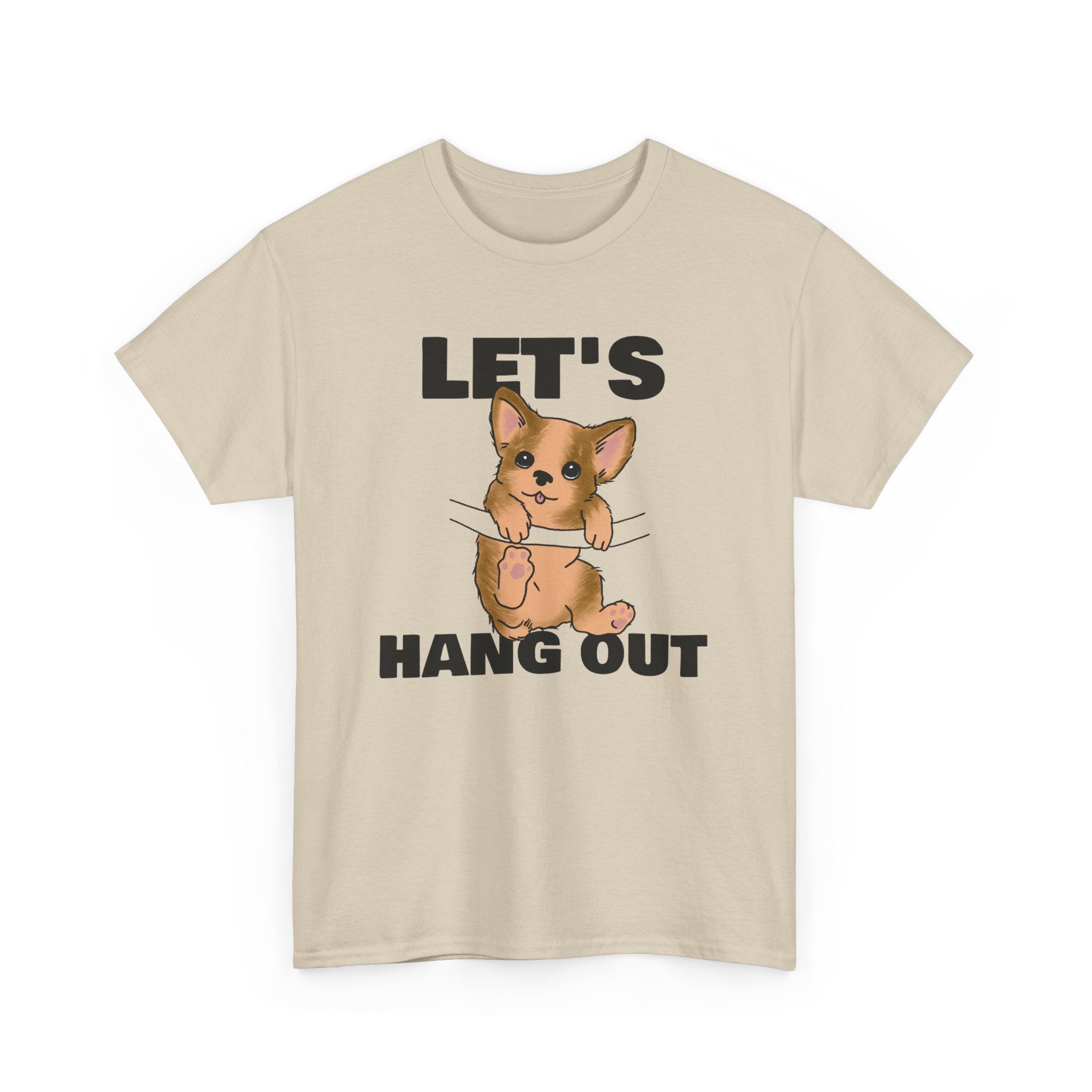 Let's Hang Out Unisex Tee,  Casual Wear T-Shirt