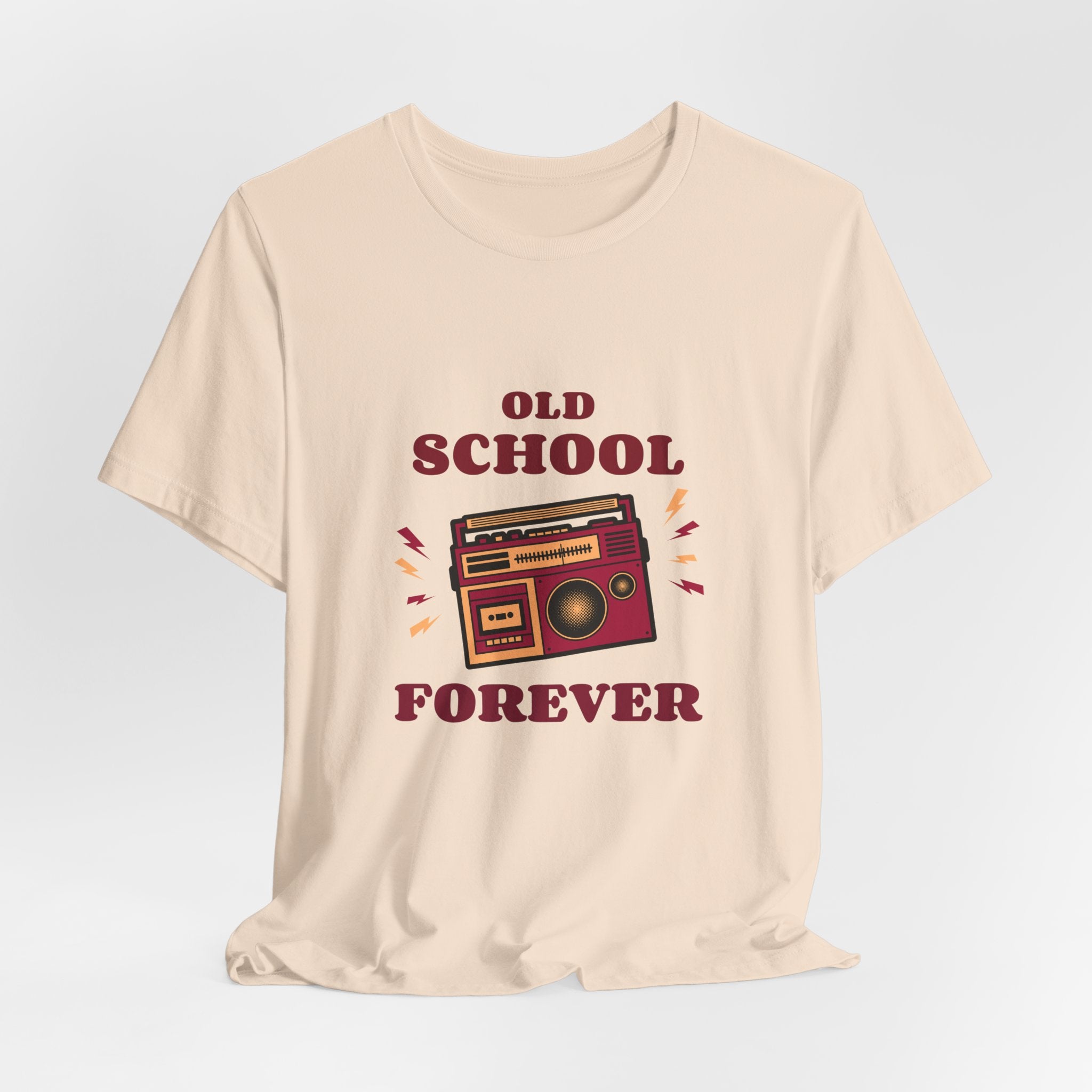Retro Old forever  Tee, Vintage Style T-Shirt