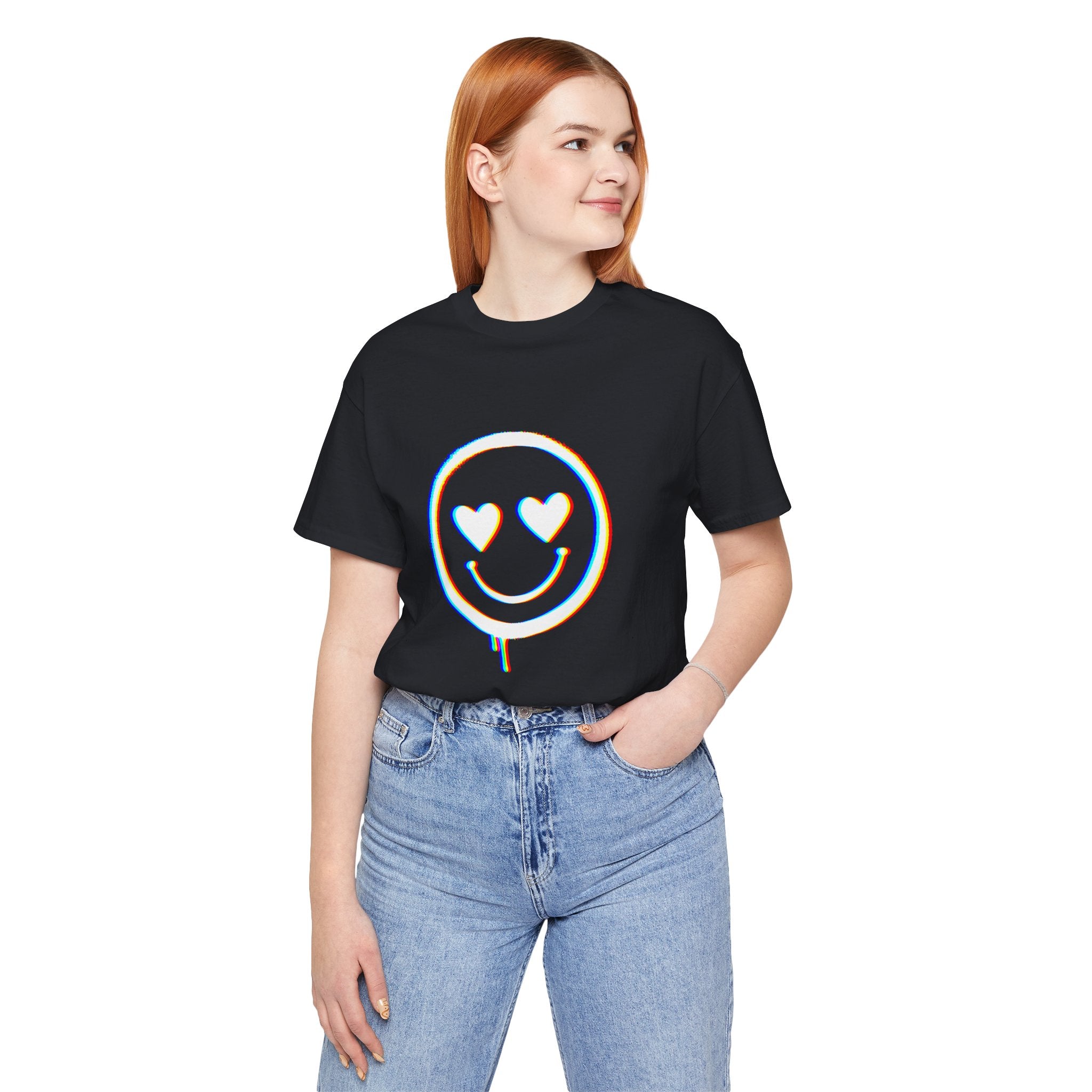 Heart Eyes Smiley T-Shirt