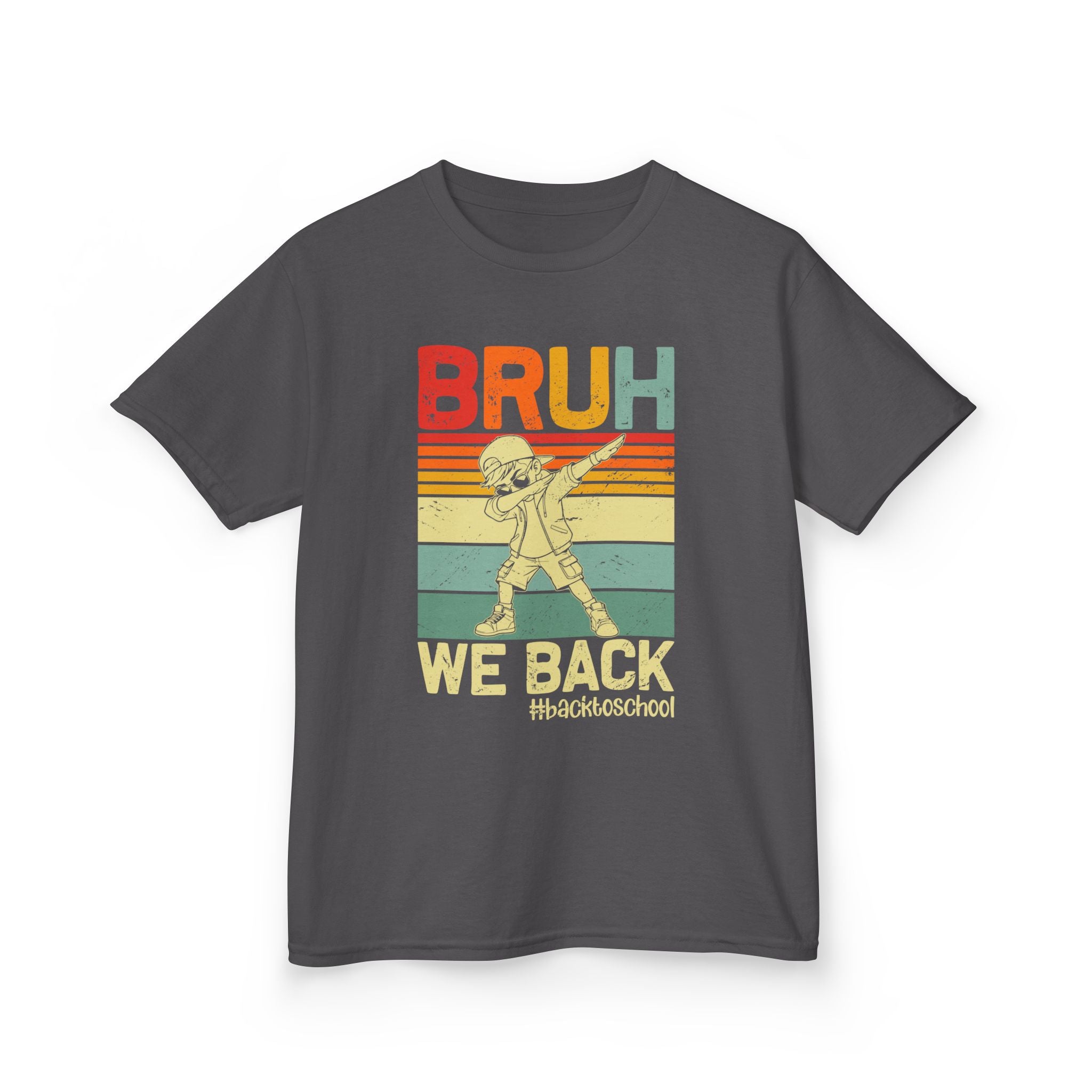 Kids Graphic Tee - Bruh We Back #BacktoSchool T-Shirt