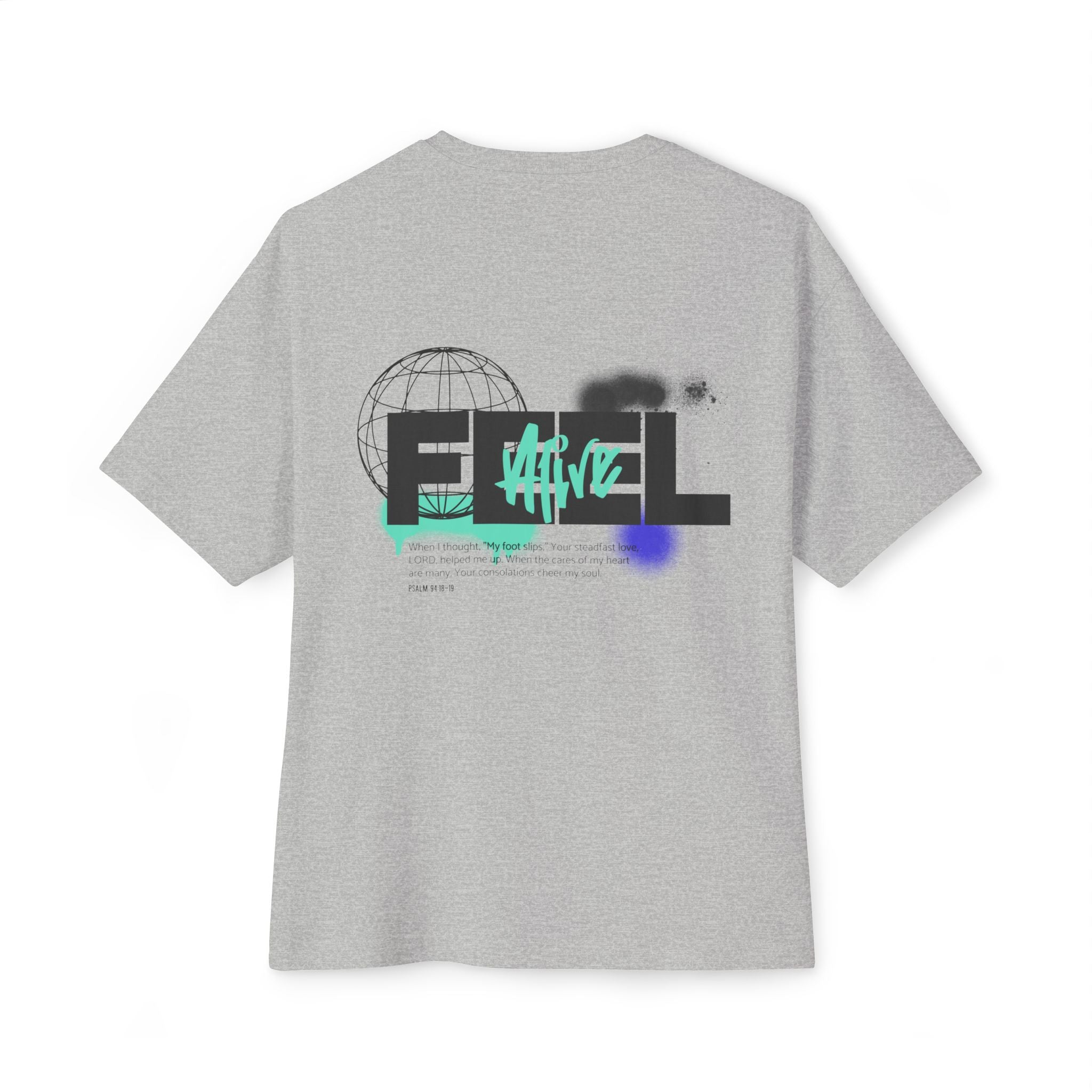 Graffiti style Oversized Tee